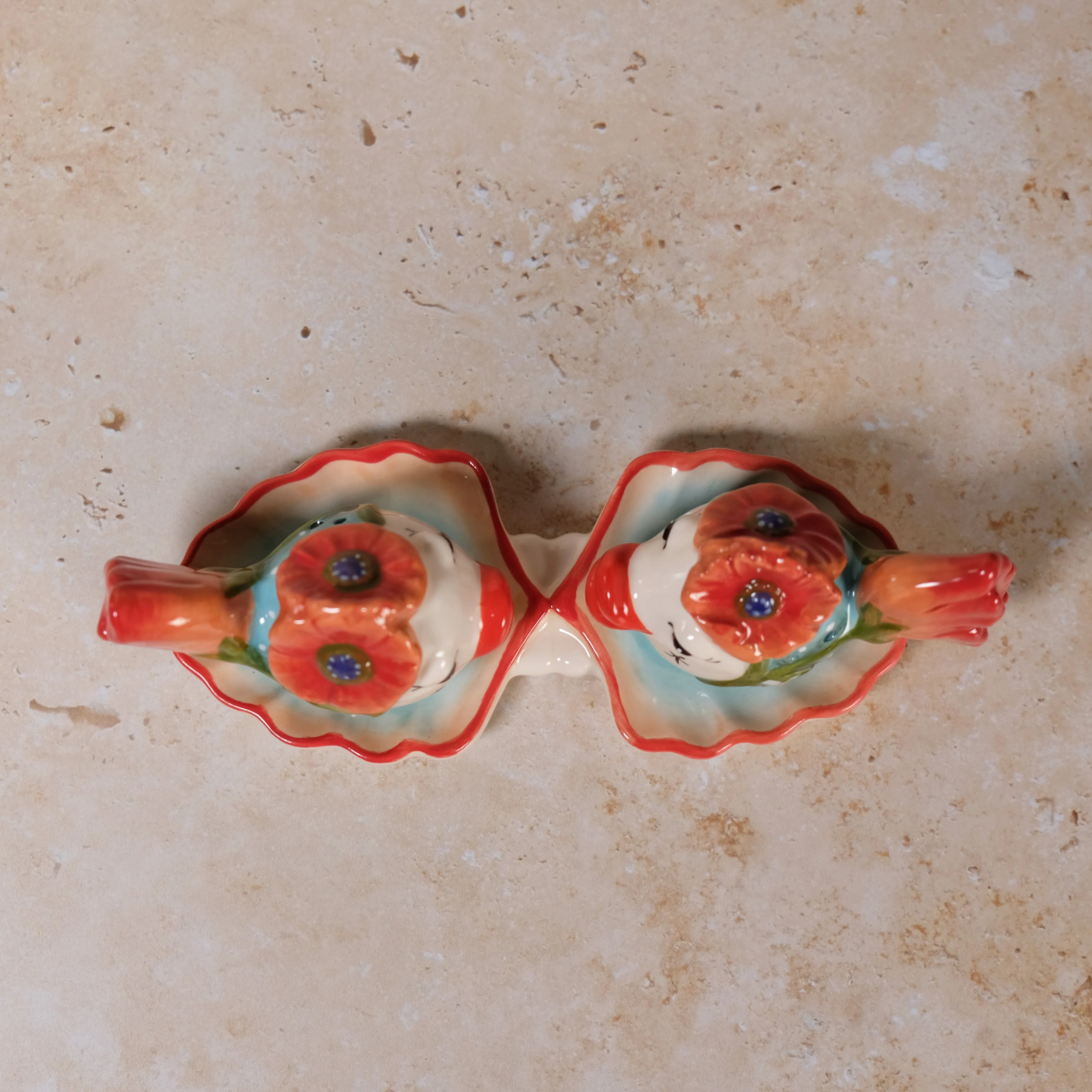 Kissy Fish S&P Set with Tray - Image 6