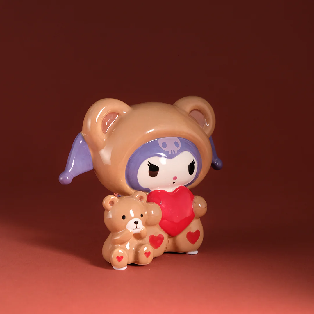 Kuromi and Teddy Bear Love Figurine - Image 4