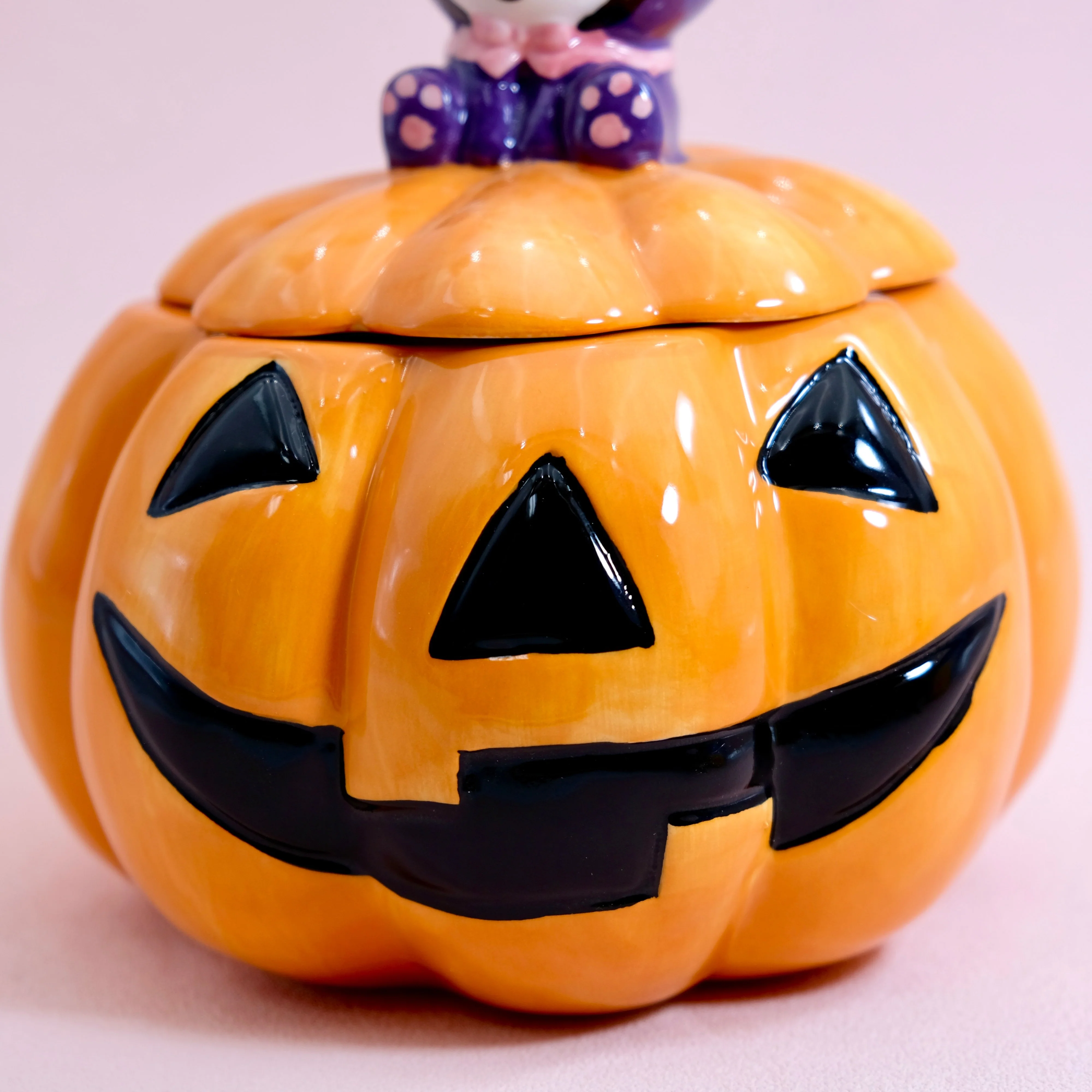 Kuromi Jack-O-Lantern Lidded Candy Bowl - Image 6