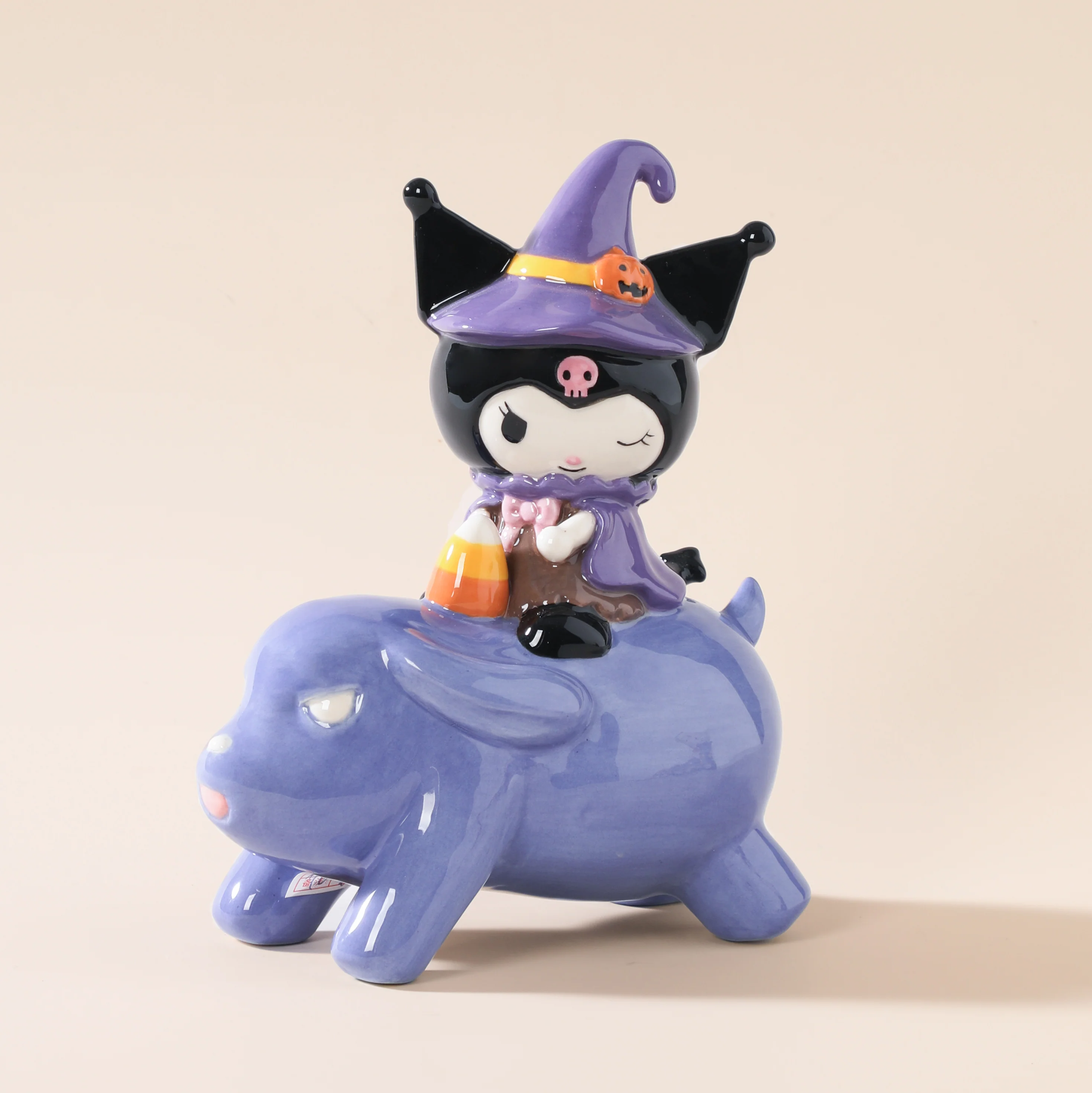 Kuromi Riding Baku Figurine - Image 2