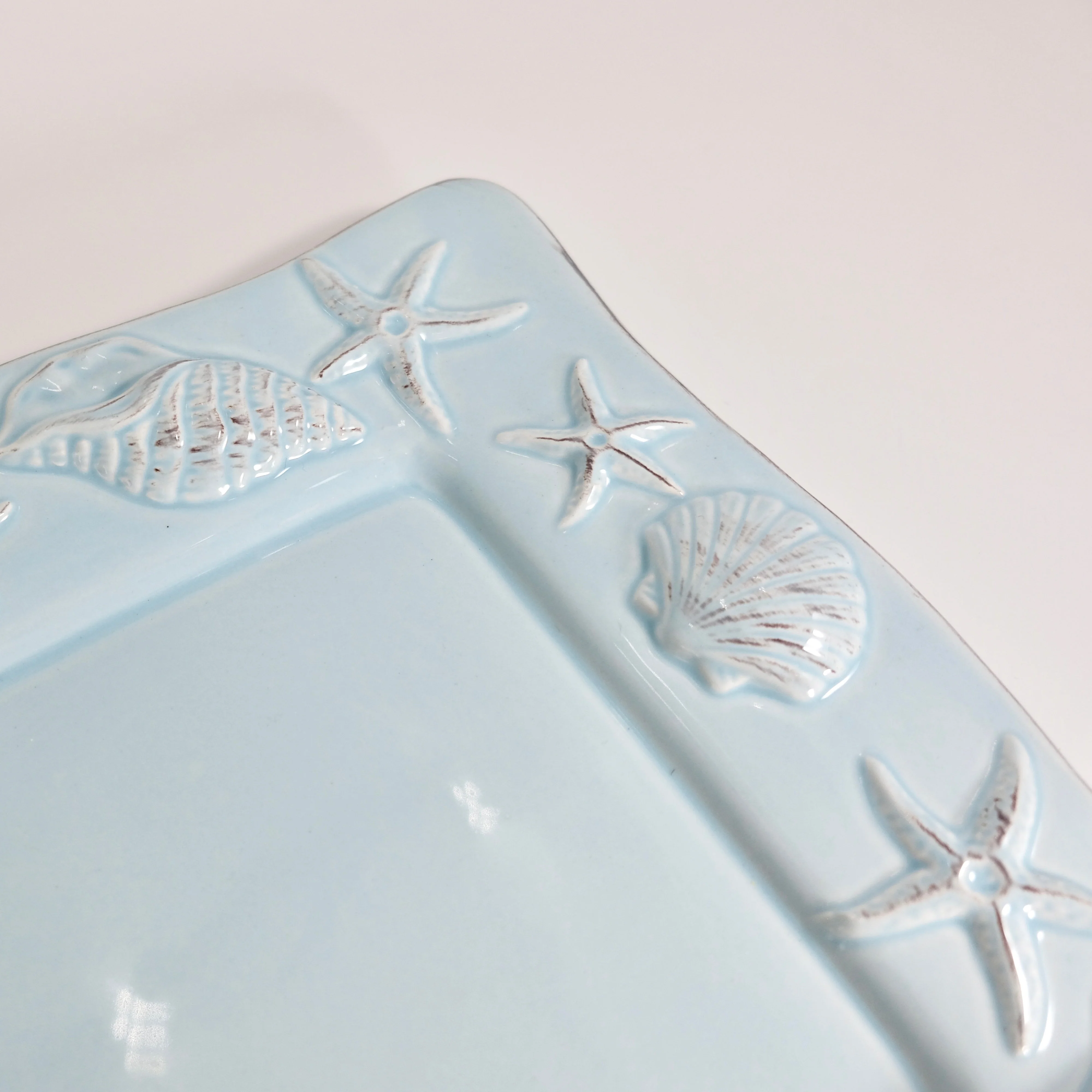 LAGUNA COASTAL 11'' SQUARE PLATE BLUE - Image 3