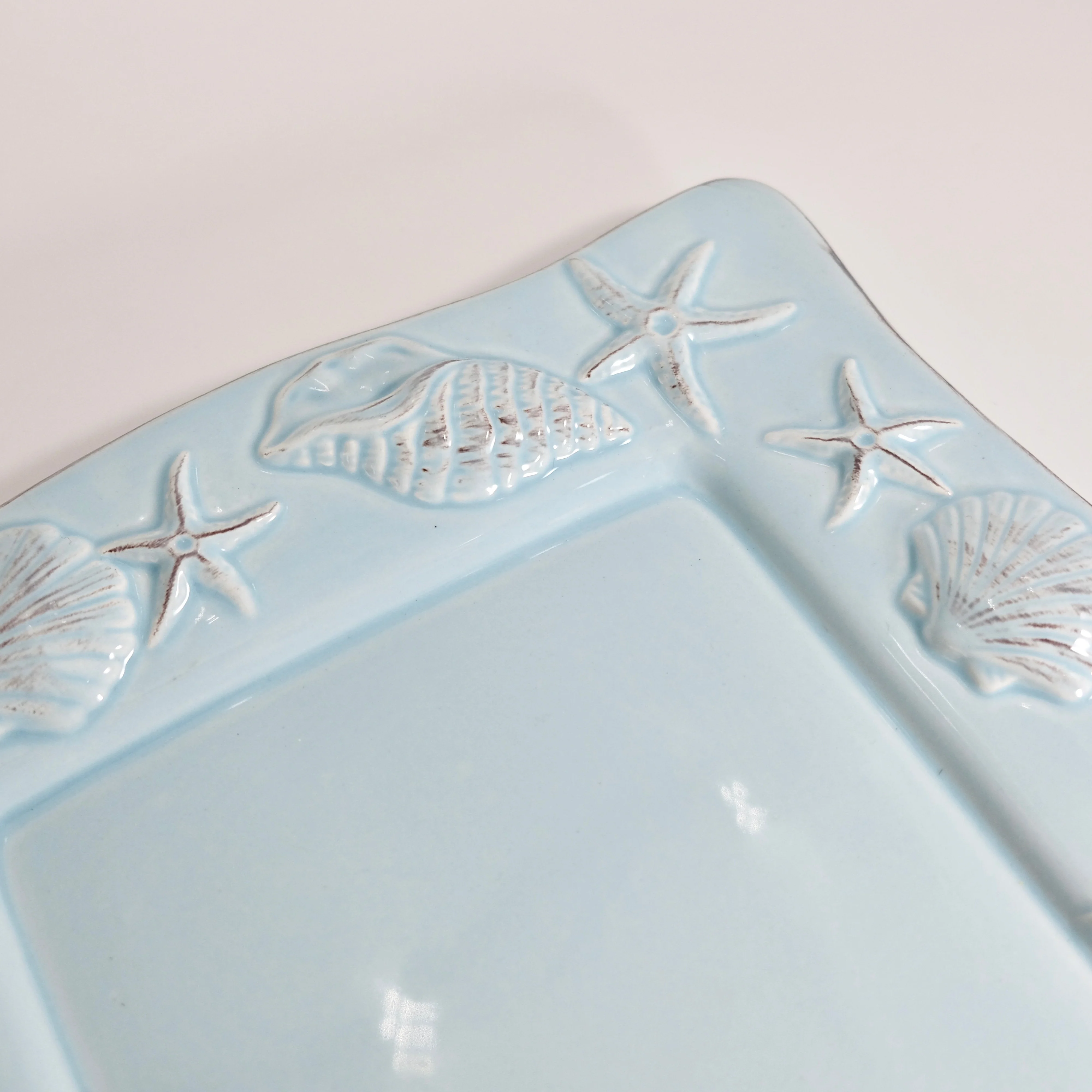 LAGUNA COASTAL 11'' SQUARE PLATE BLUE - Image 4
