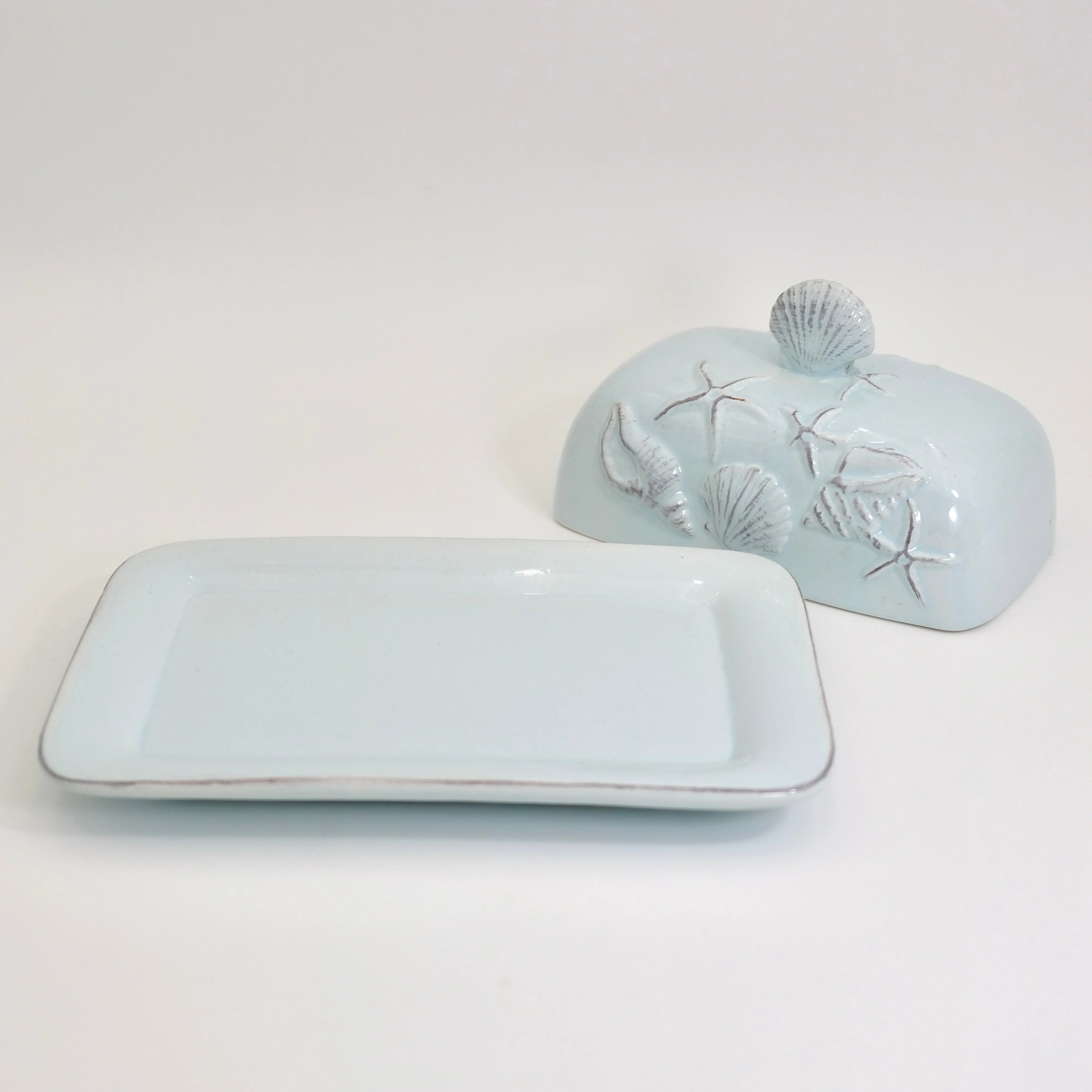 LAGUNA COASTAL BUTTER DISH BLUE - Image 2