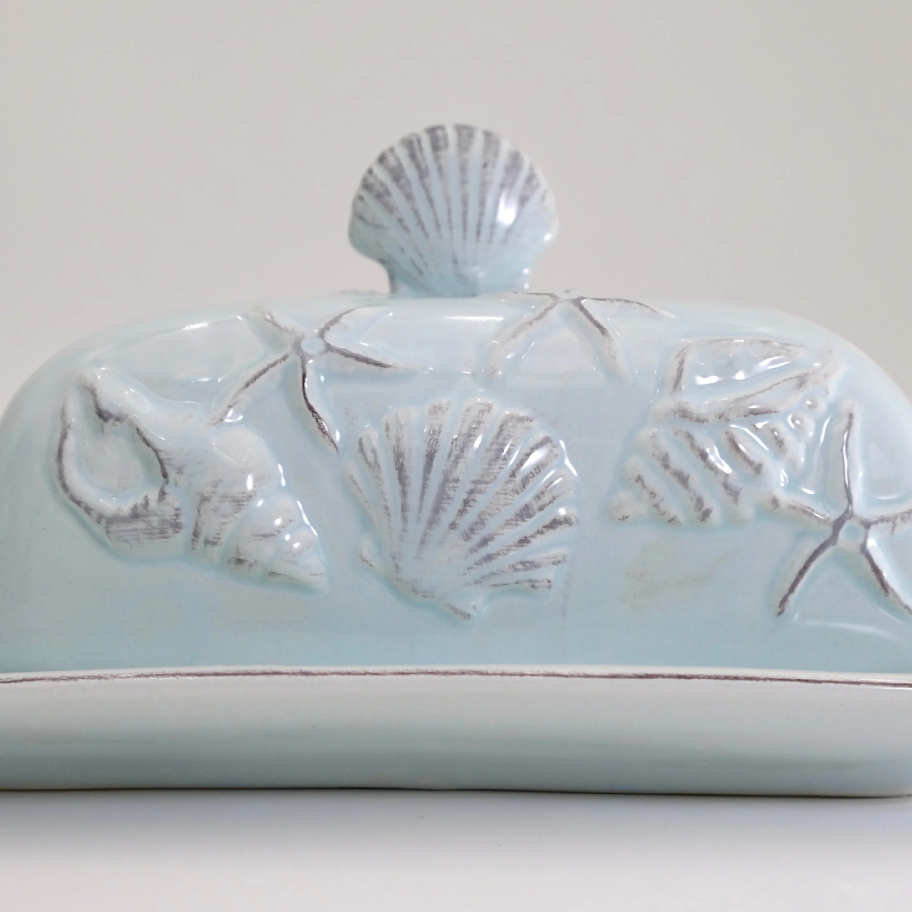 LAGUNA COASTAL BUTTER DISH BLUE - Image 5