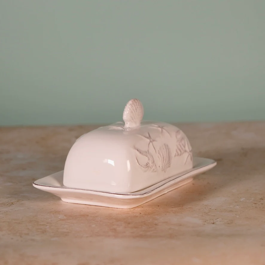 LAGUNA COASTAL BUTTER DISH WHITE - Image 3