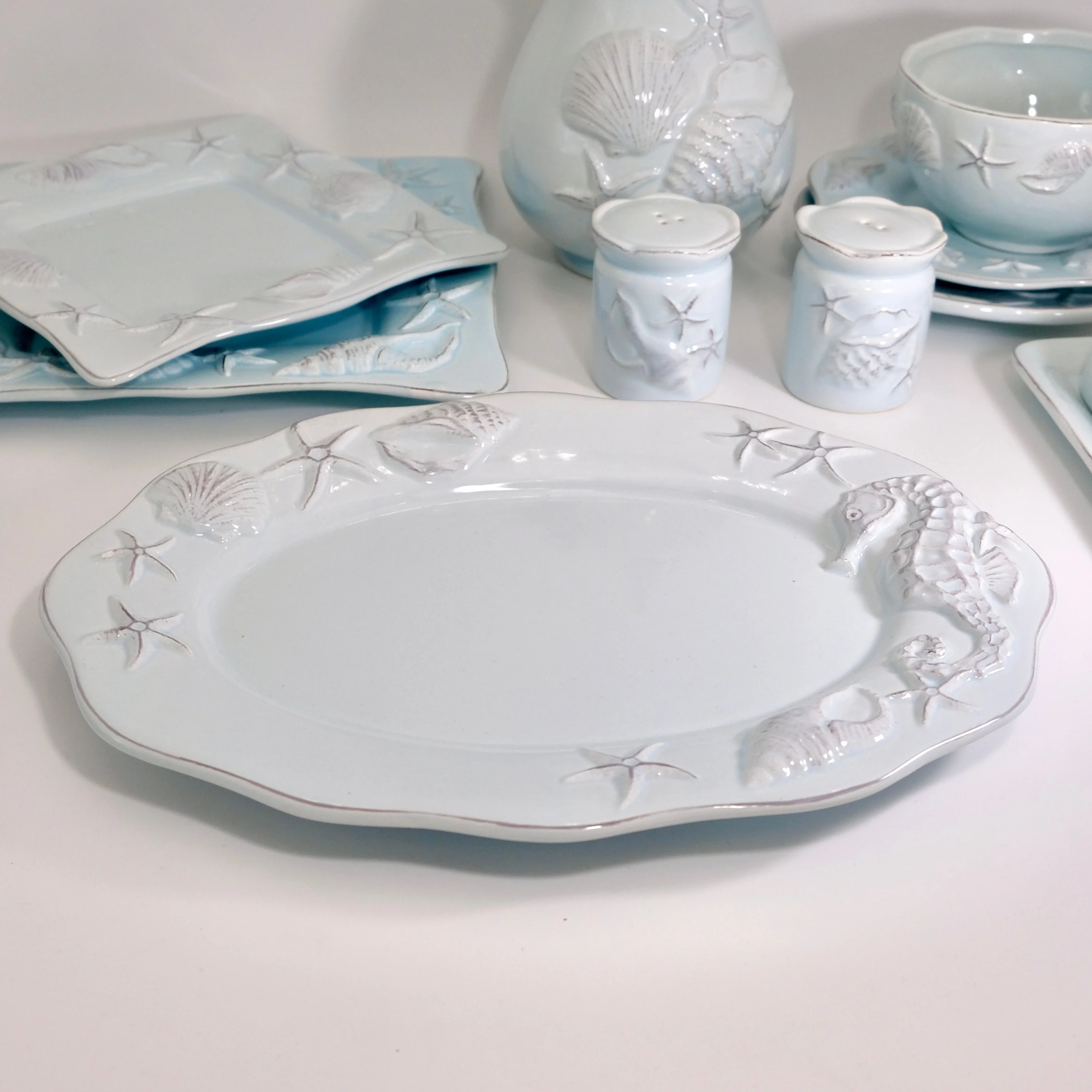LAGUNA COASTAL OVAL PLATTER BLUE - Image 2