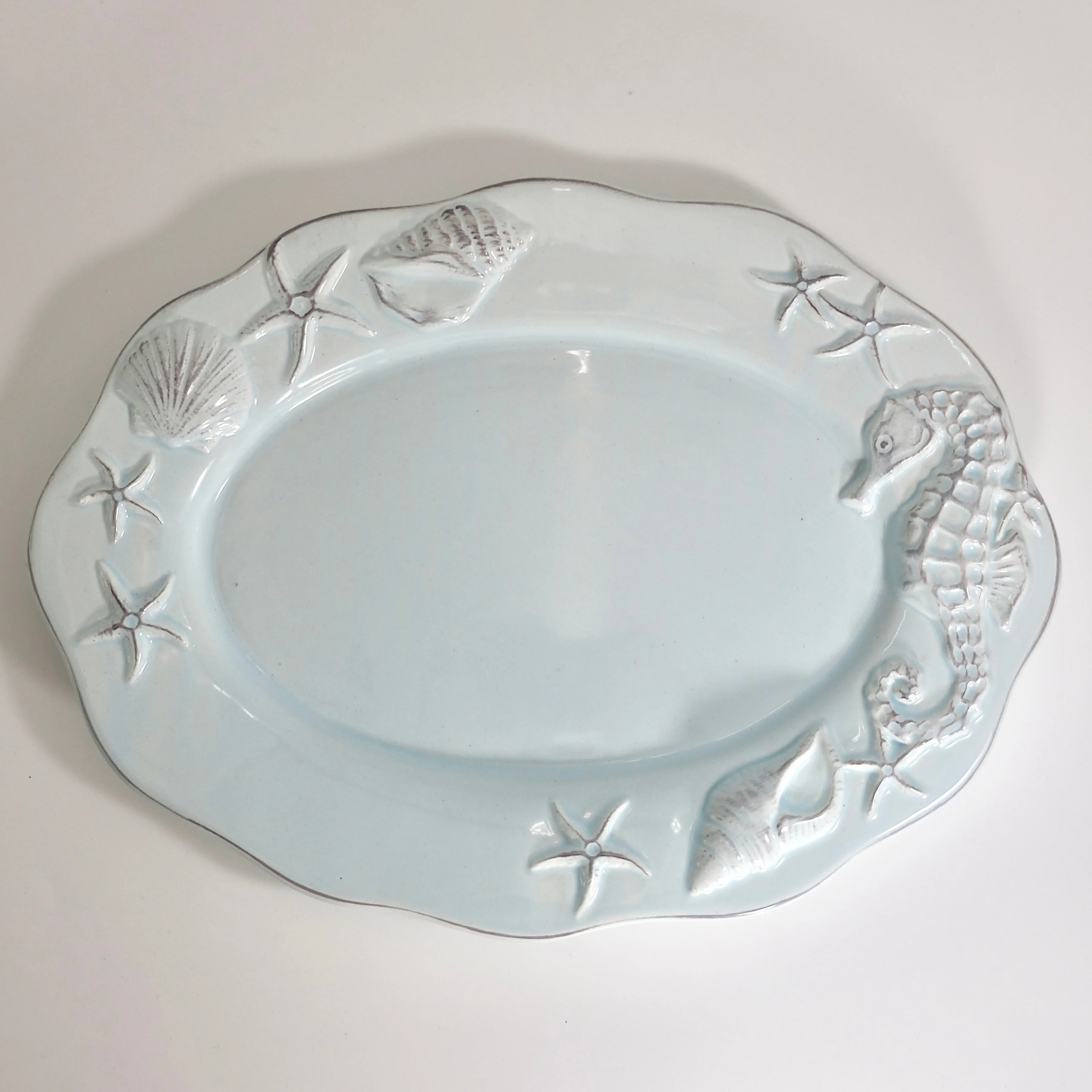 LAGUNA COASTAL OVAL PLATTER BLUE - Image 5