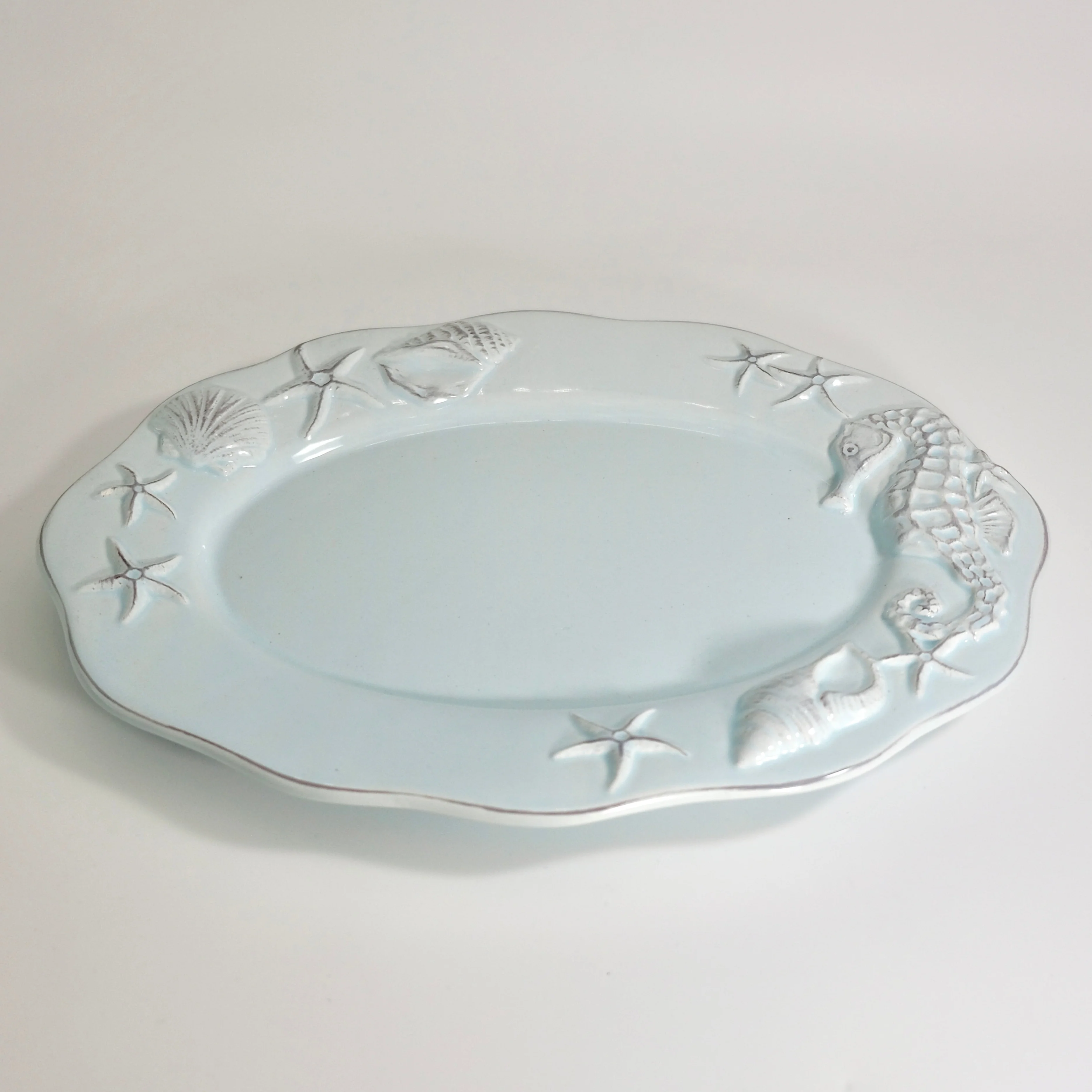 LAGUNA COASTAL OVAL PLATTER BLUE - Image 6