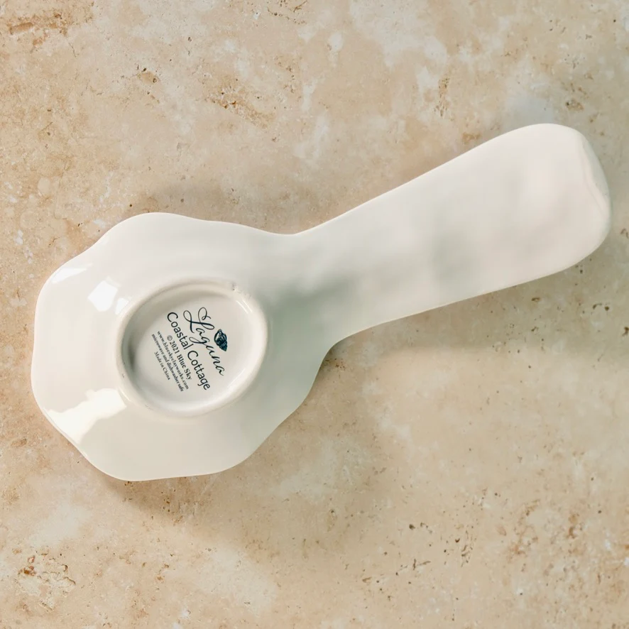 LAGUNA COASTAL WHITE SPOON REST - Image 2