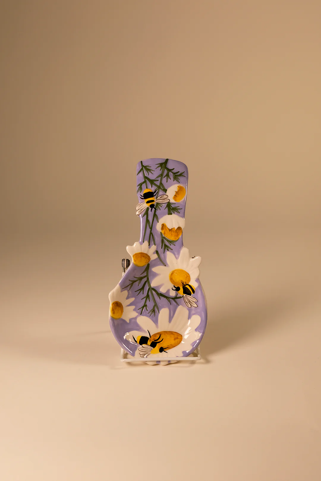 Lavender and Honey Bee Spoon Rest