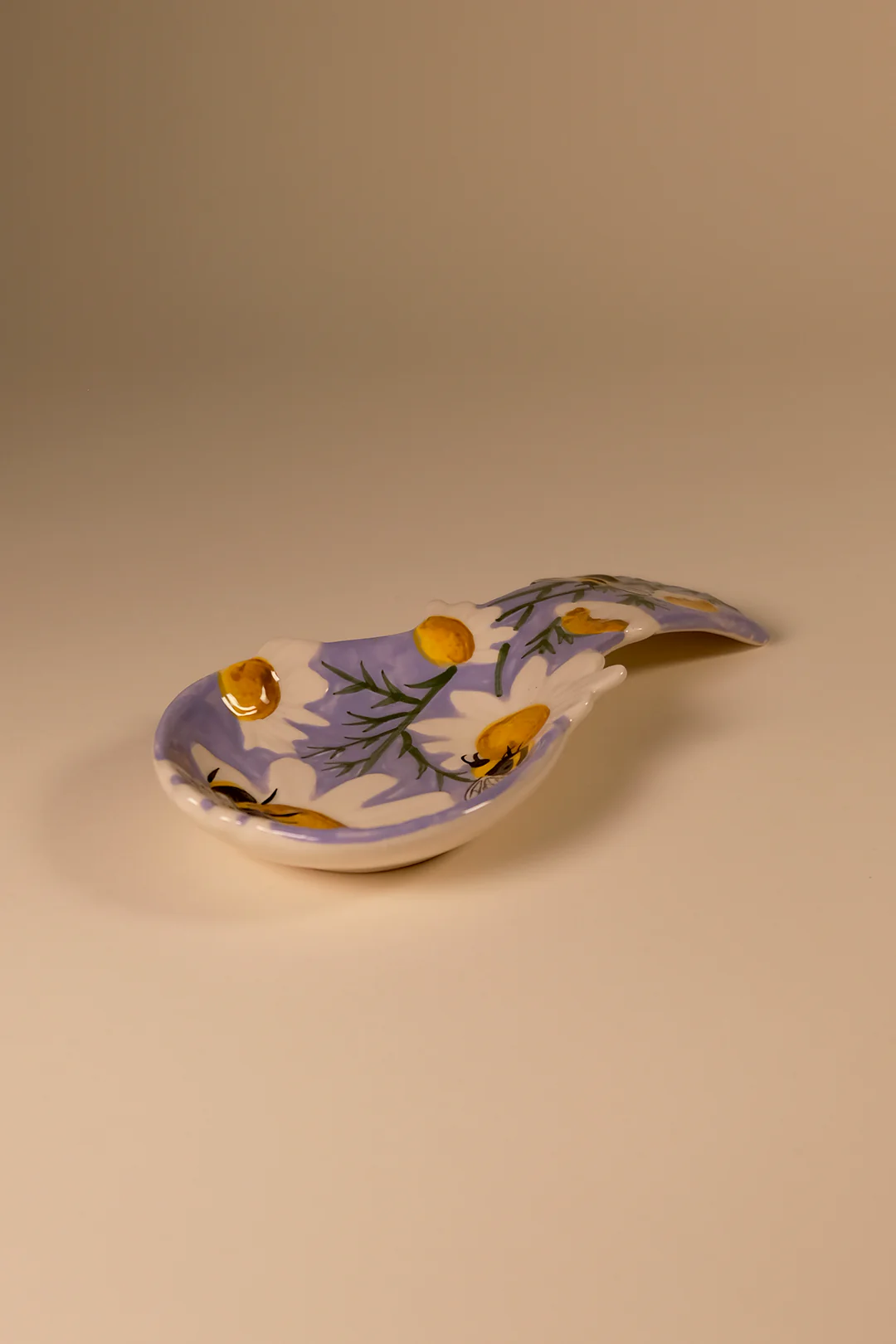 Lavender and Honey Bee Spoon Rest - Image 3