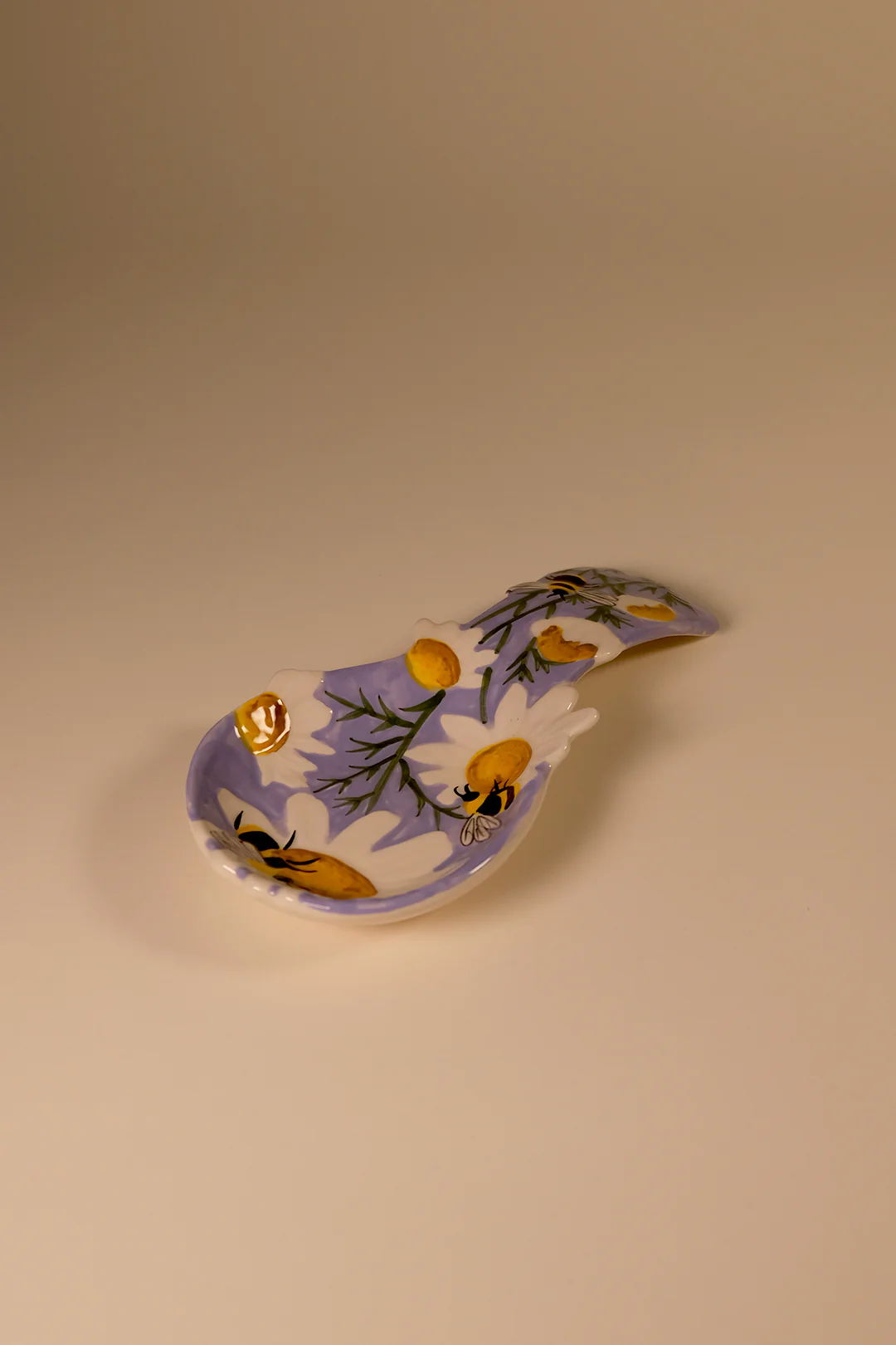 Lavender and Honey Bee Spoon Rest - Image 4