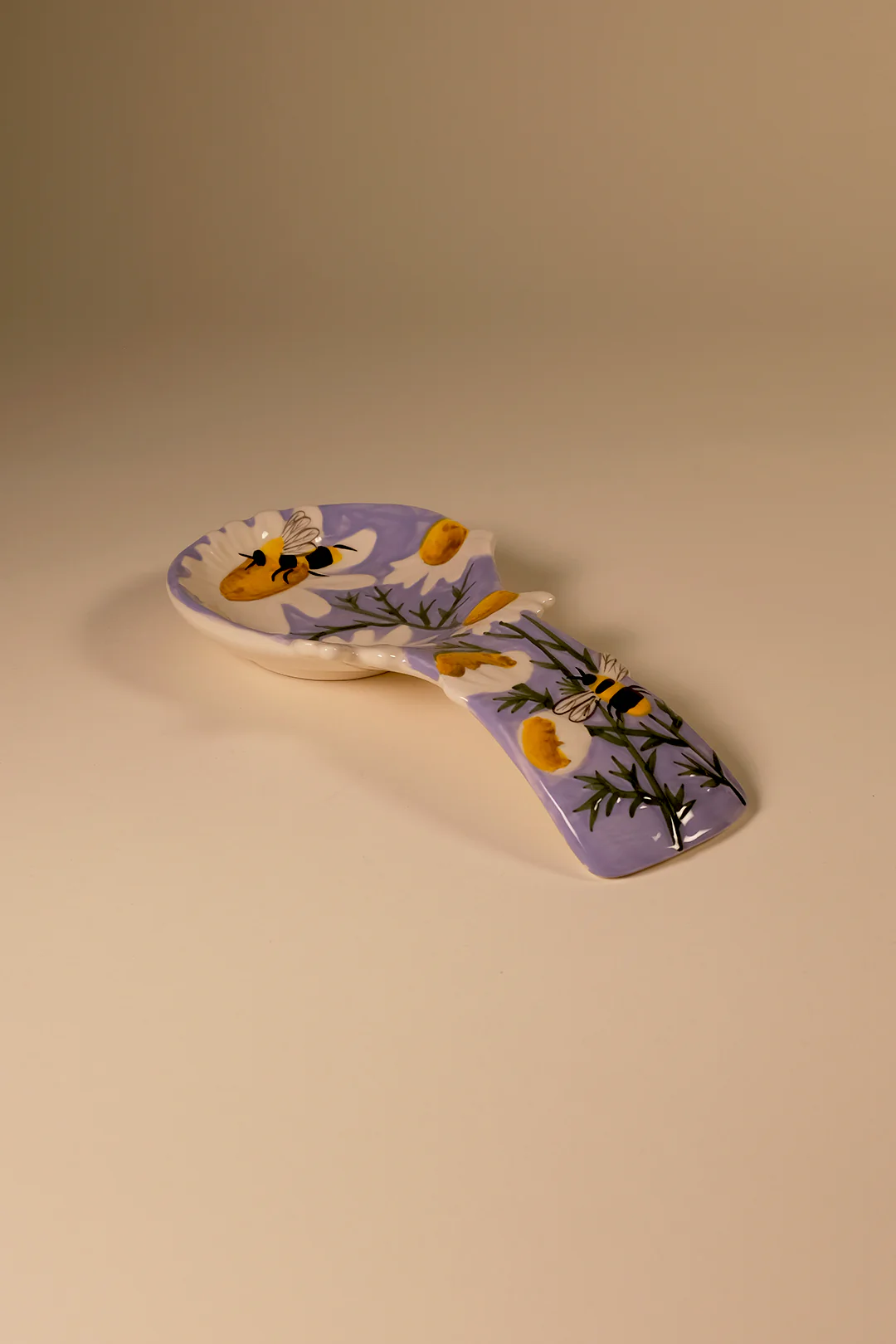 Lavender and Honey Bee Spoon Rest - Image 5