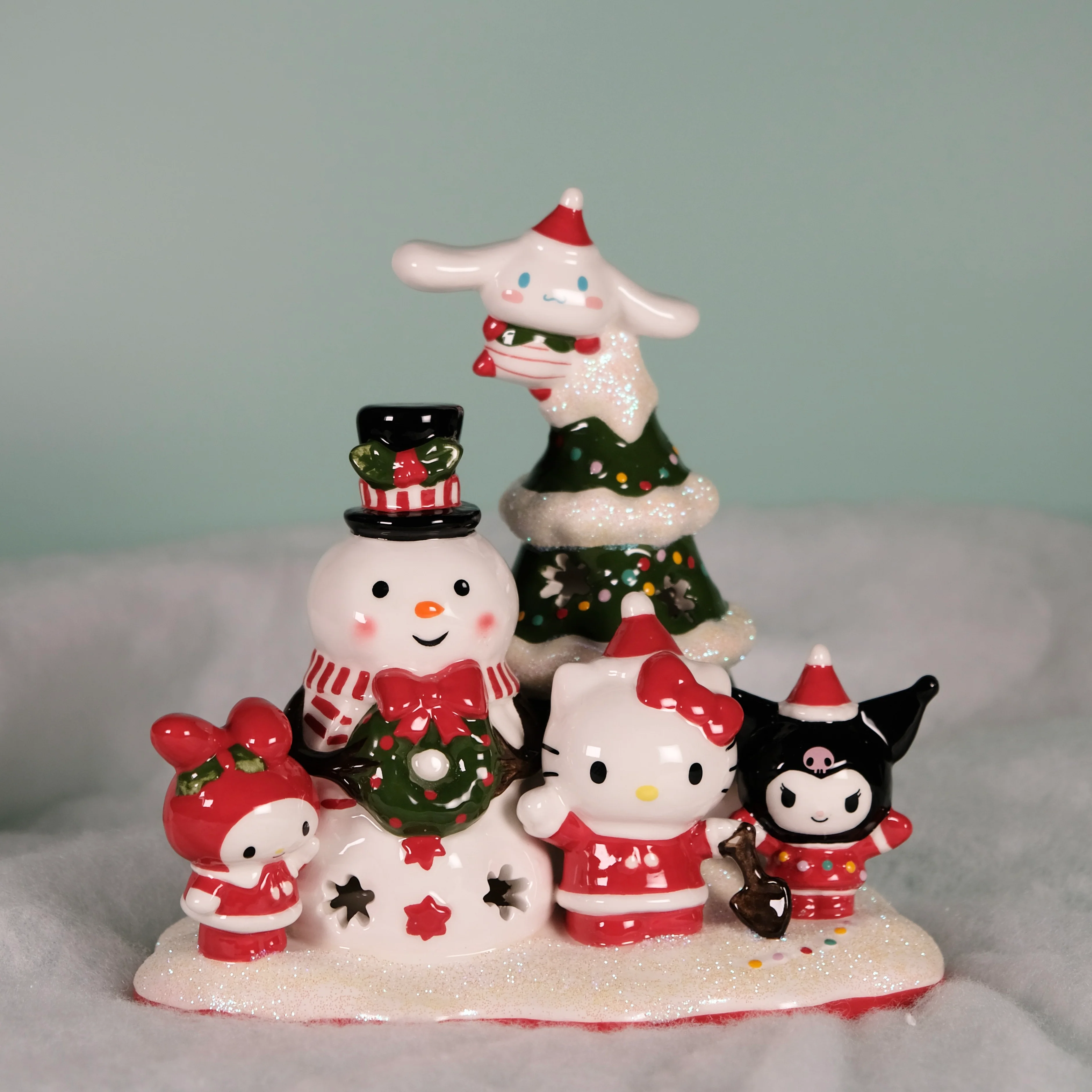 Let it Snow Hello Kitty and Friends Tealite Holder