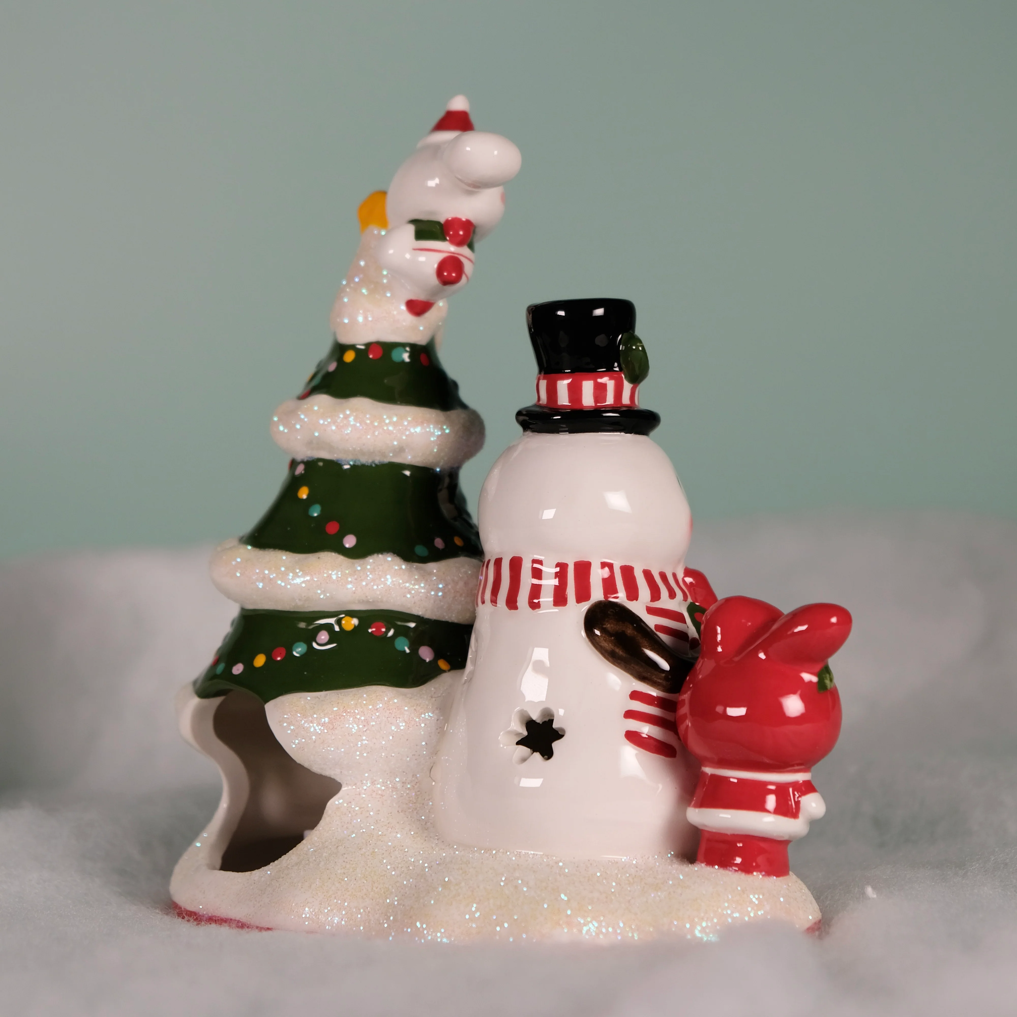 Let it Snow Hello Kitty and Friends Tealite Holder - Image 3