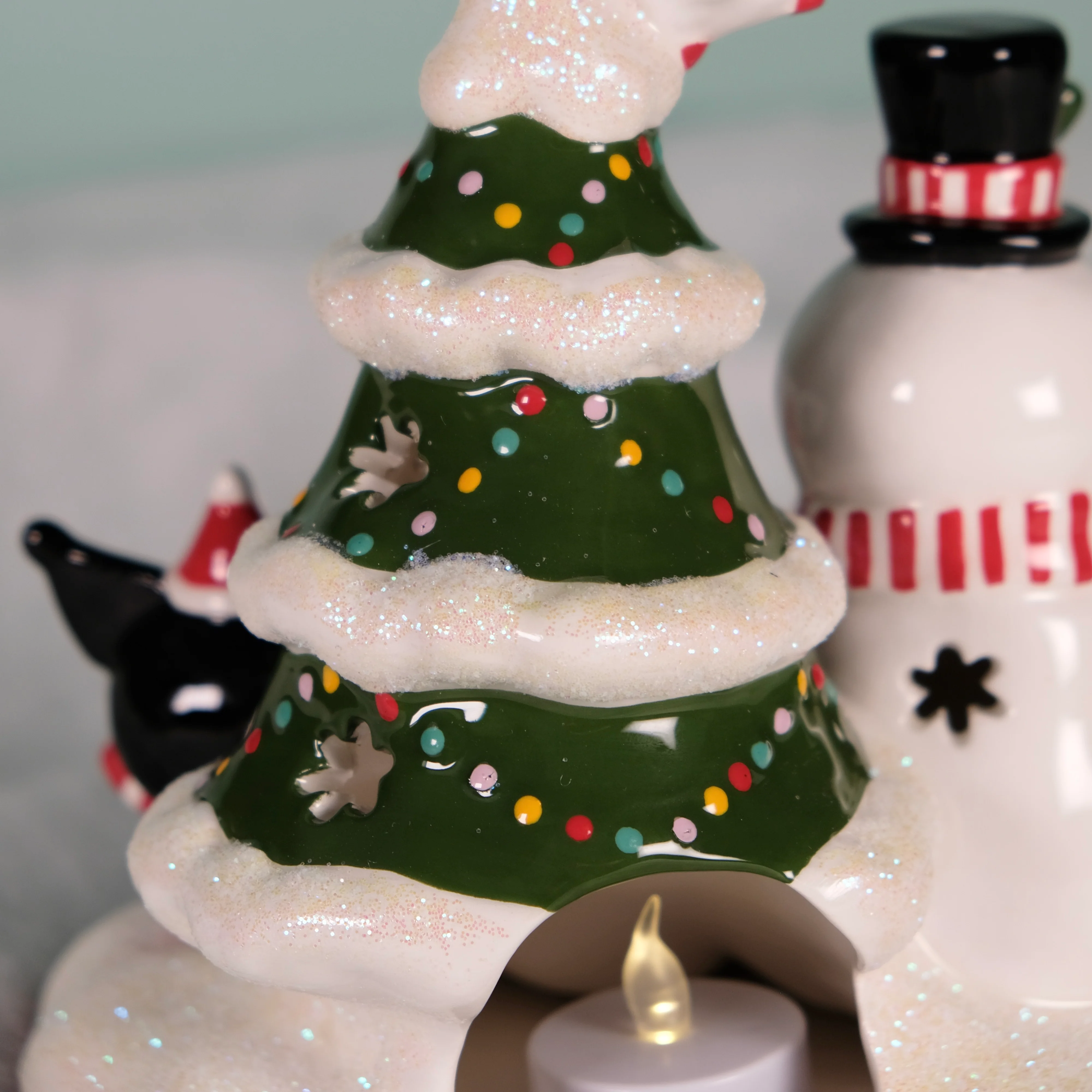 Let it Snow Hello Kitty and Friends Tealite Holder - Image 9