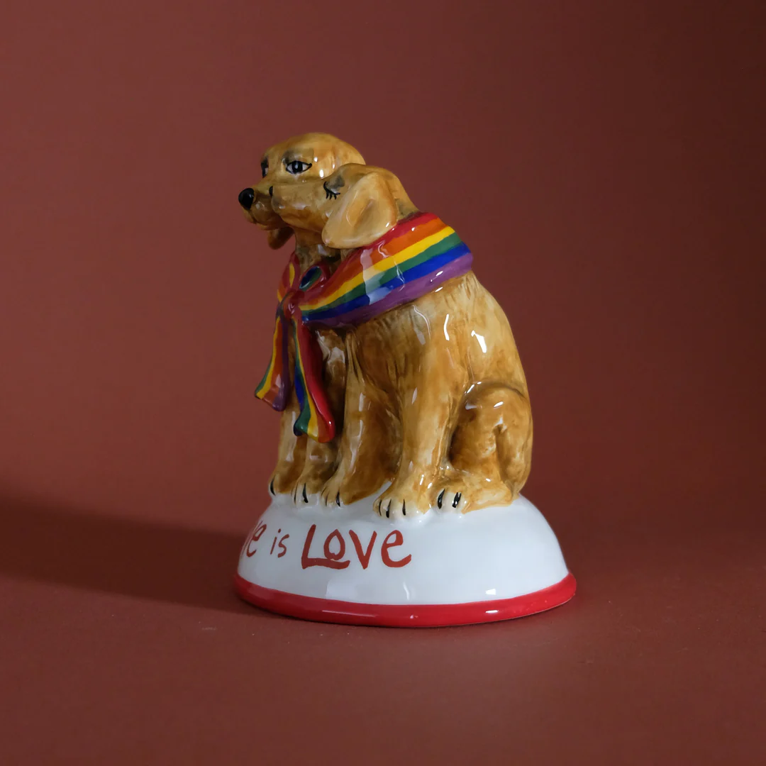Love is Love Dogs Figurine - Image 2