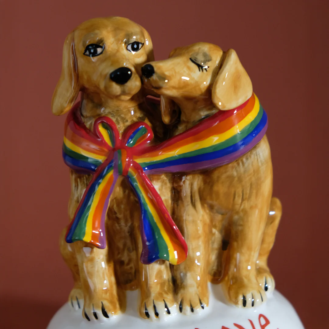 Love is Love Dogs Figurine - Image 5