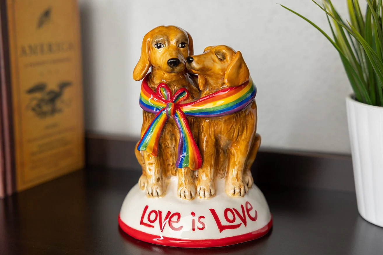 Love is Love Dogs Figurine - Image 6