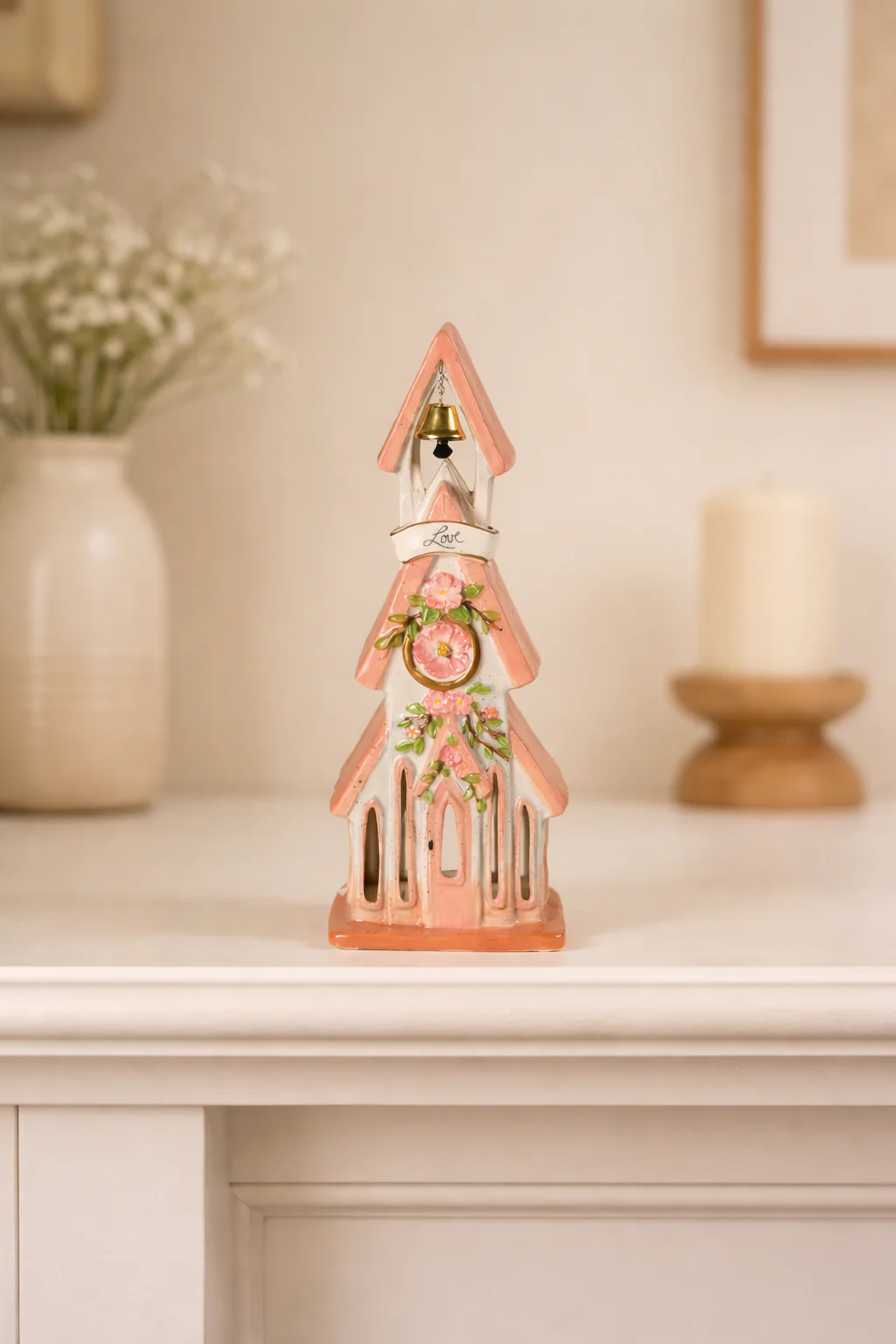 Love Virtue Church Candle House - Image 2