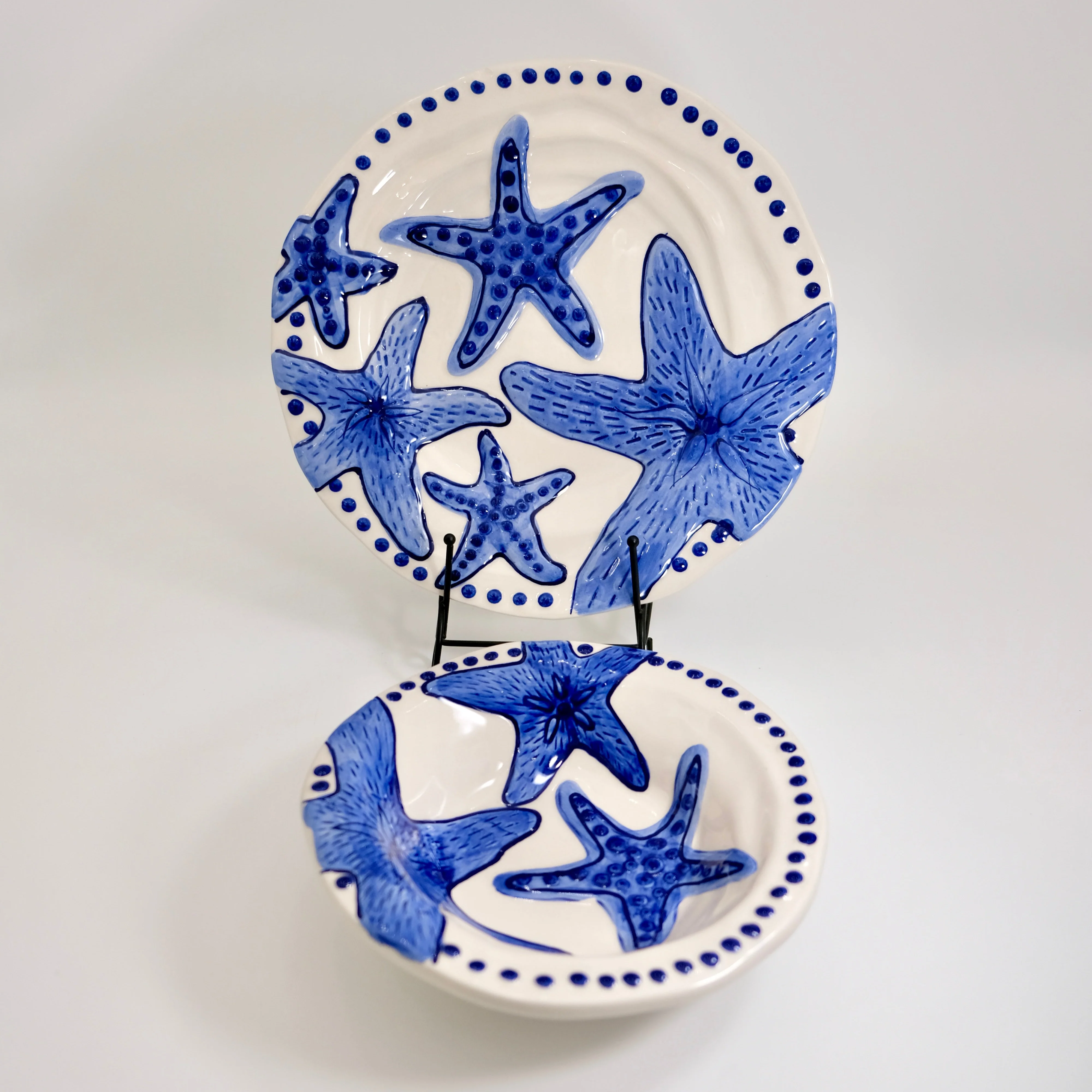 MAGIC SEA 10'' STARFISH DINNER PLATE - Image 4