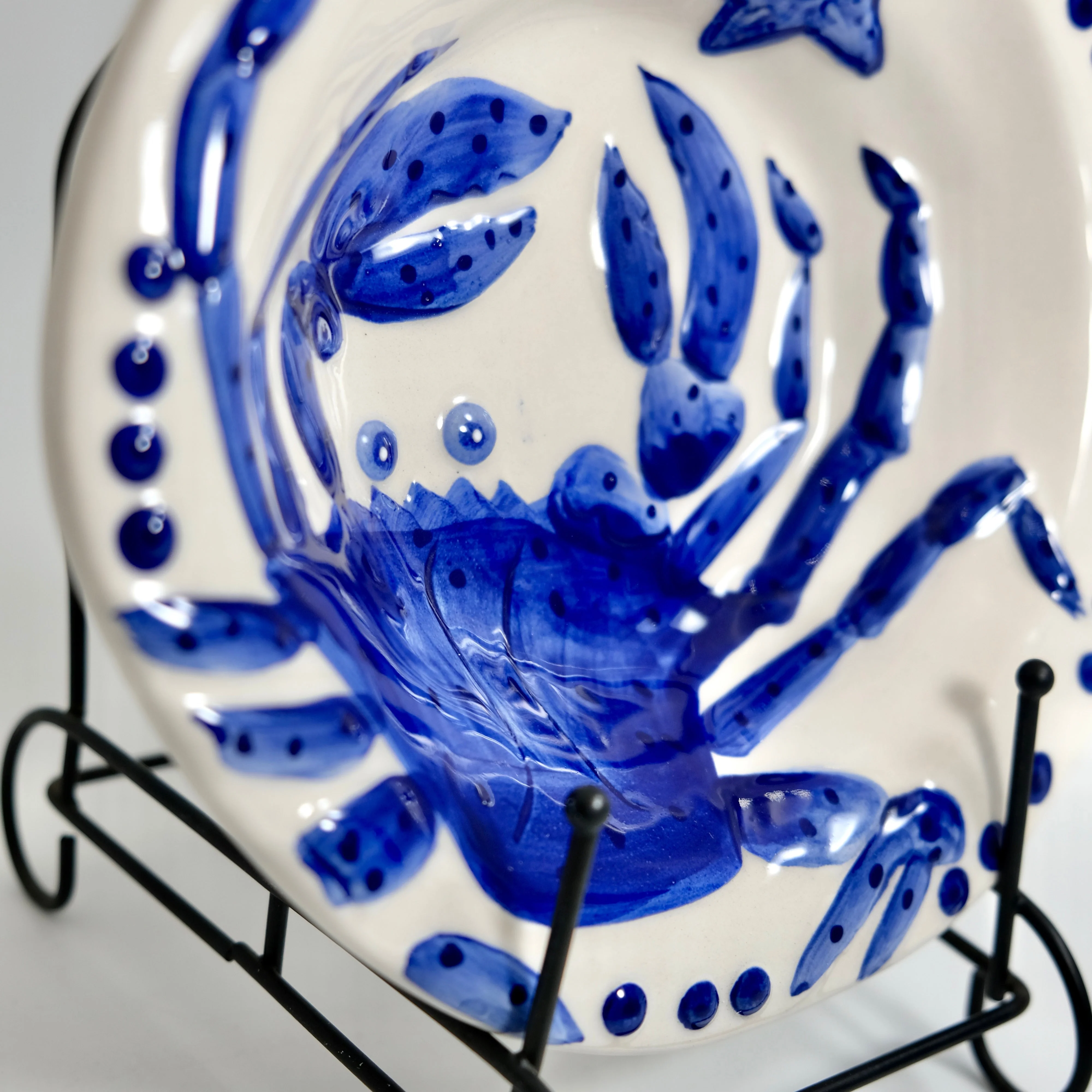 MAGIC SEA CRAB SOUP BOWL - COBALT BLUE - Image 2
