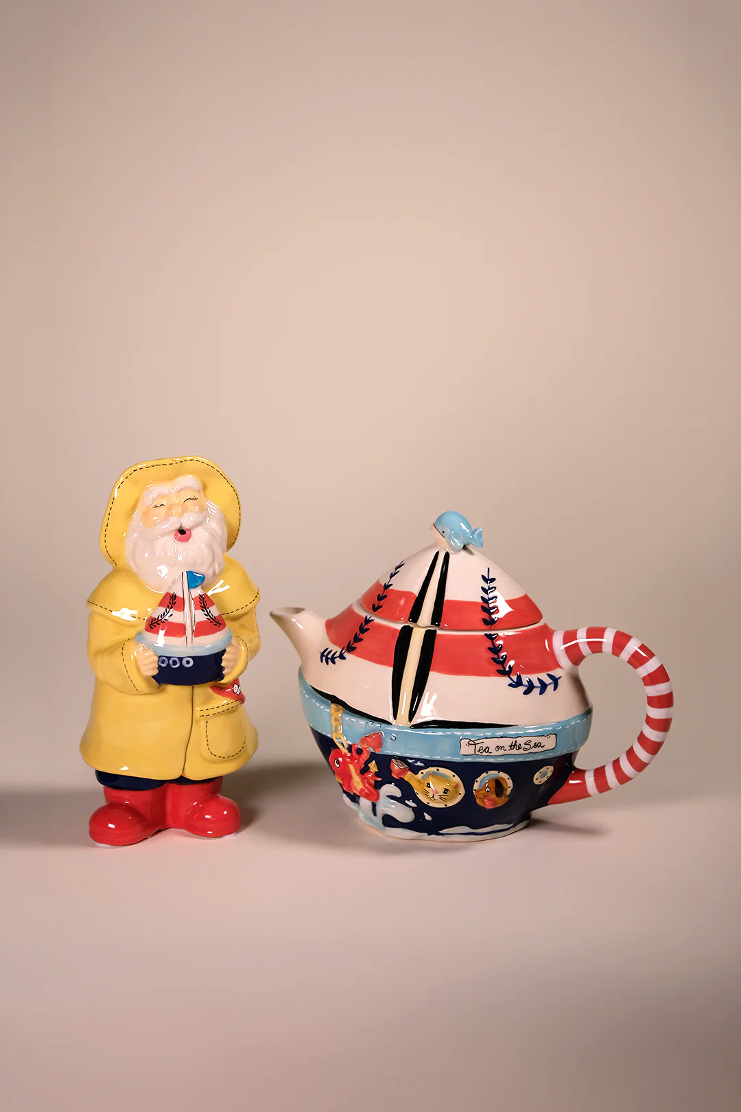 Tea On the Sea Sailboat Teapot - Image 10