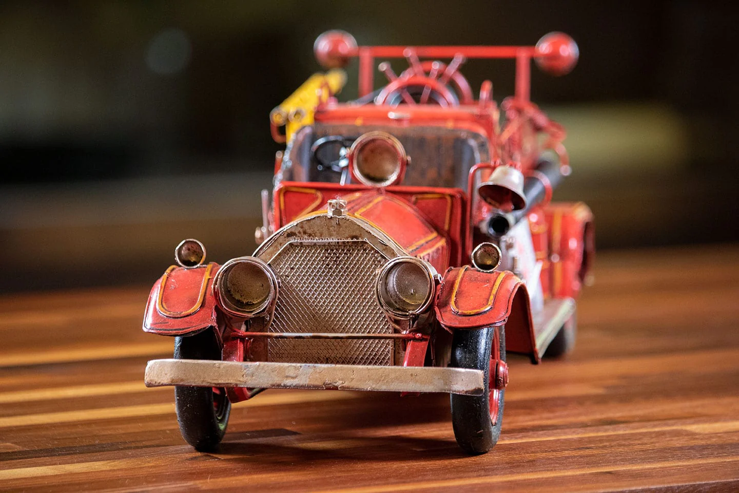 Metal Fire Engine - Large - Image 2