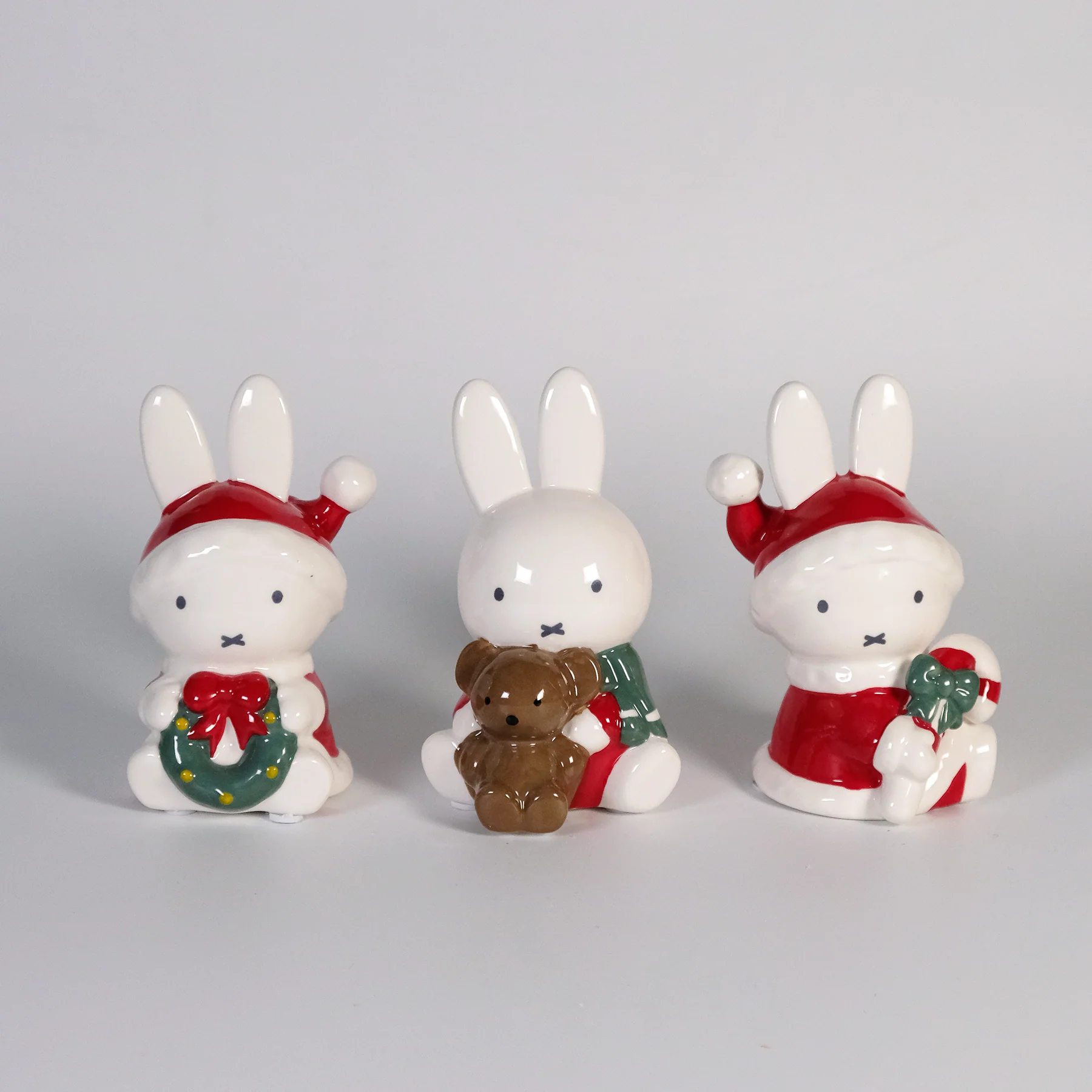 Miffy Holiday Figurine Gift Set of 3