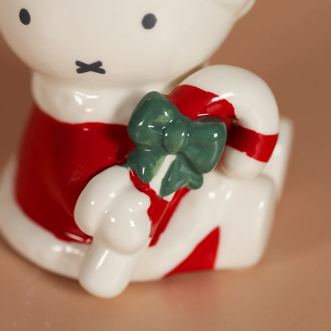 Miffy Candy Cane Cuddles Figurine - Image 4
