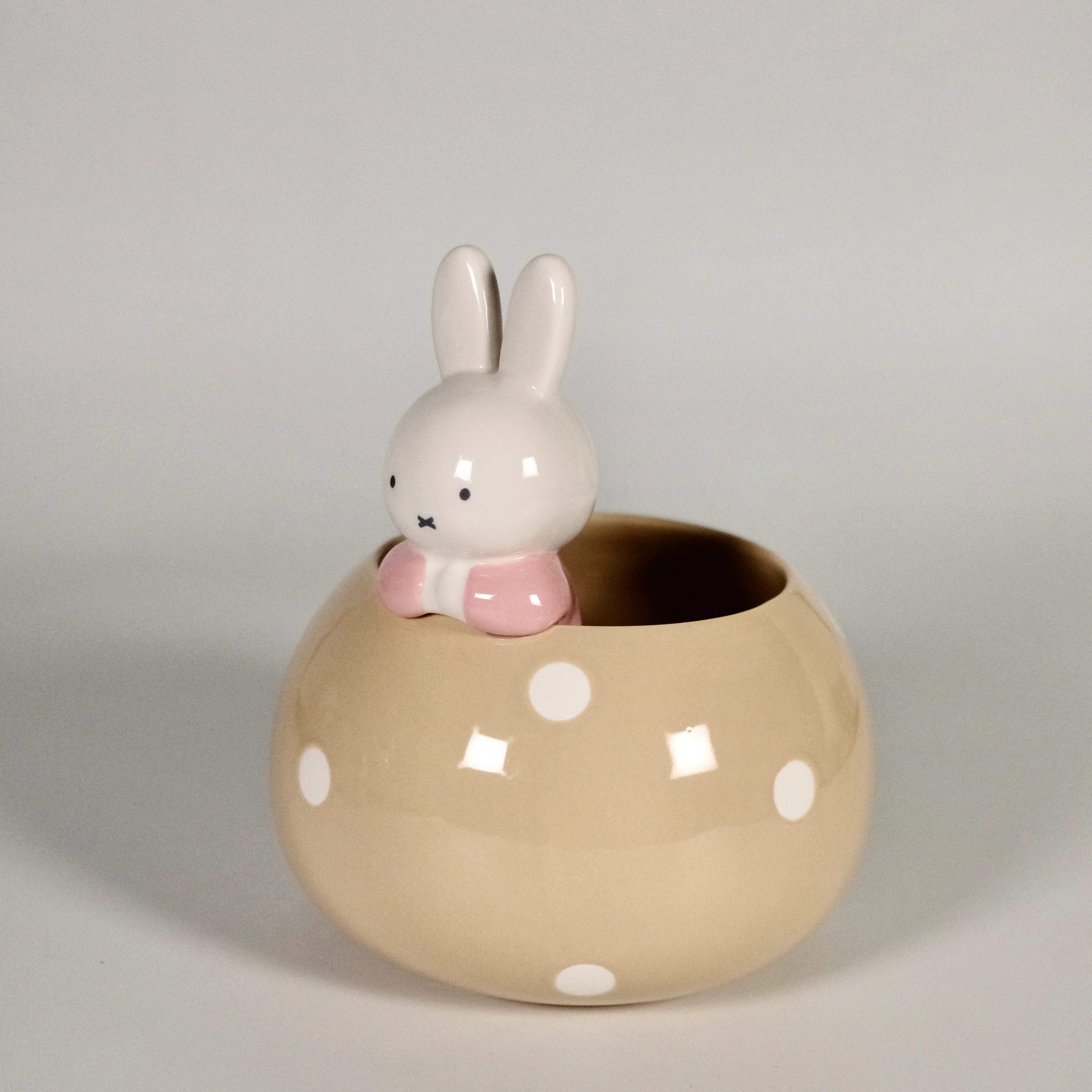 Miffy Peek-A-Bloom Beige Planter - Image 2
