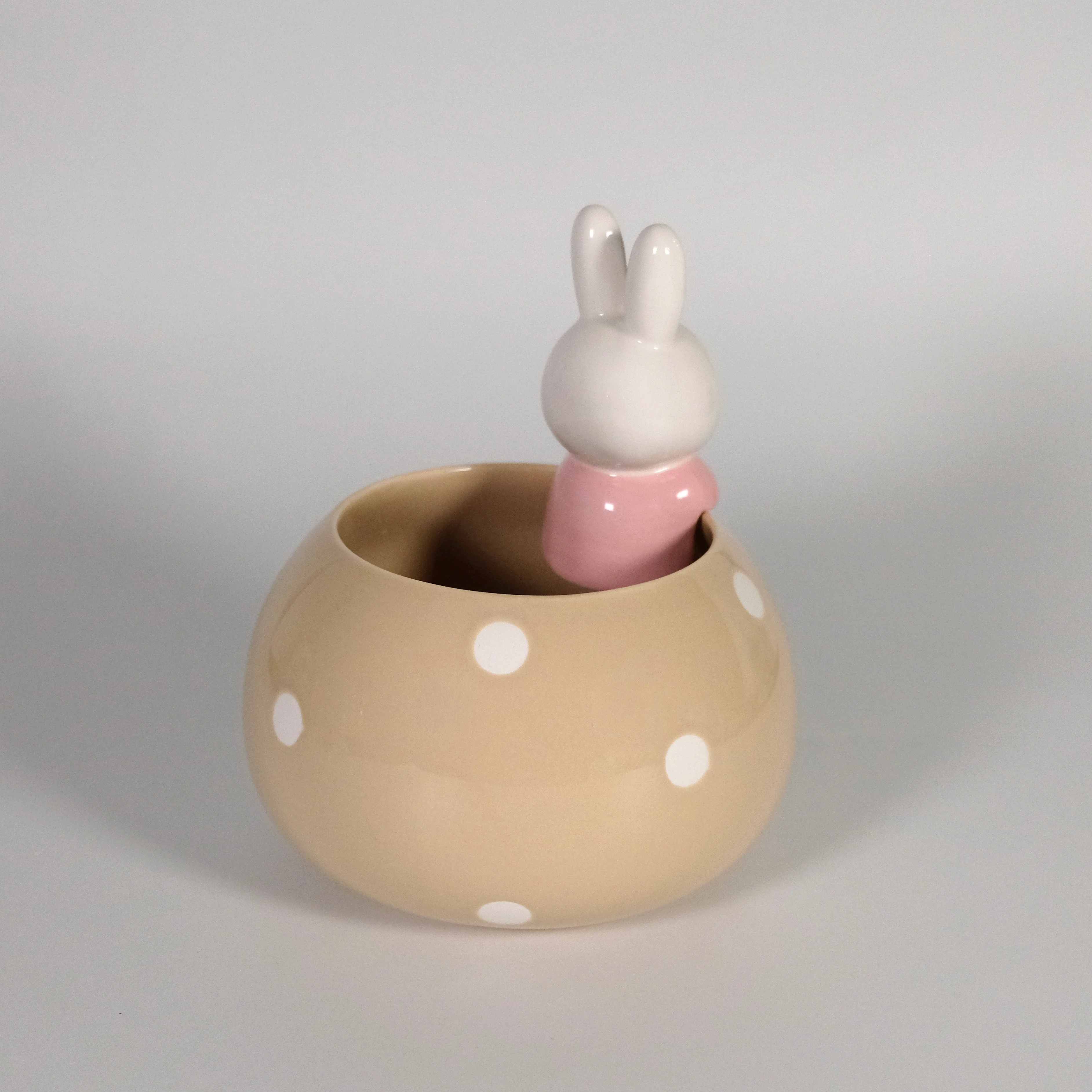 Miffy Peek-A-Bloom Beige Planter - Image 4