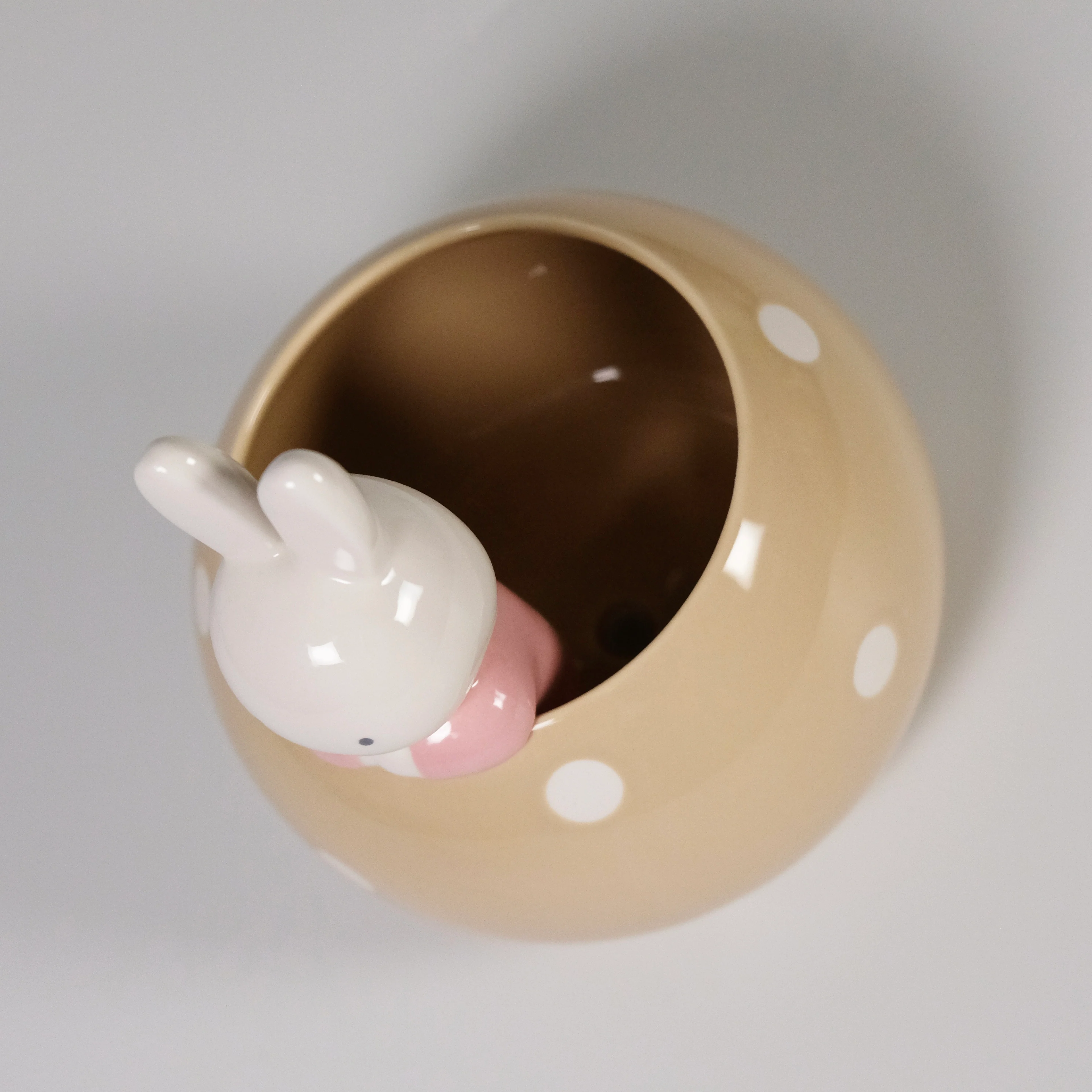 Miffy Peek-A-Bloom Beige Planter - Image 5