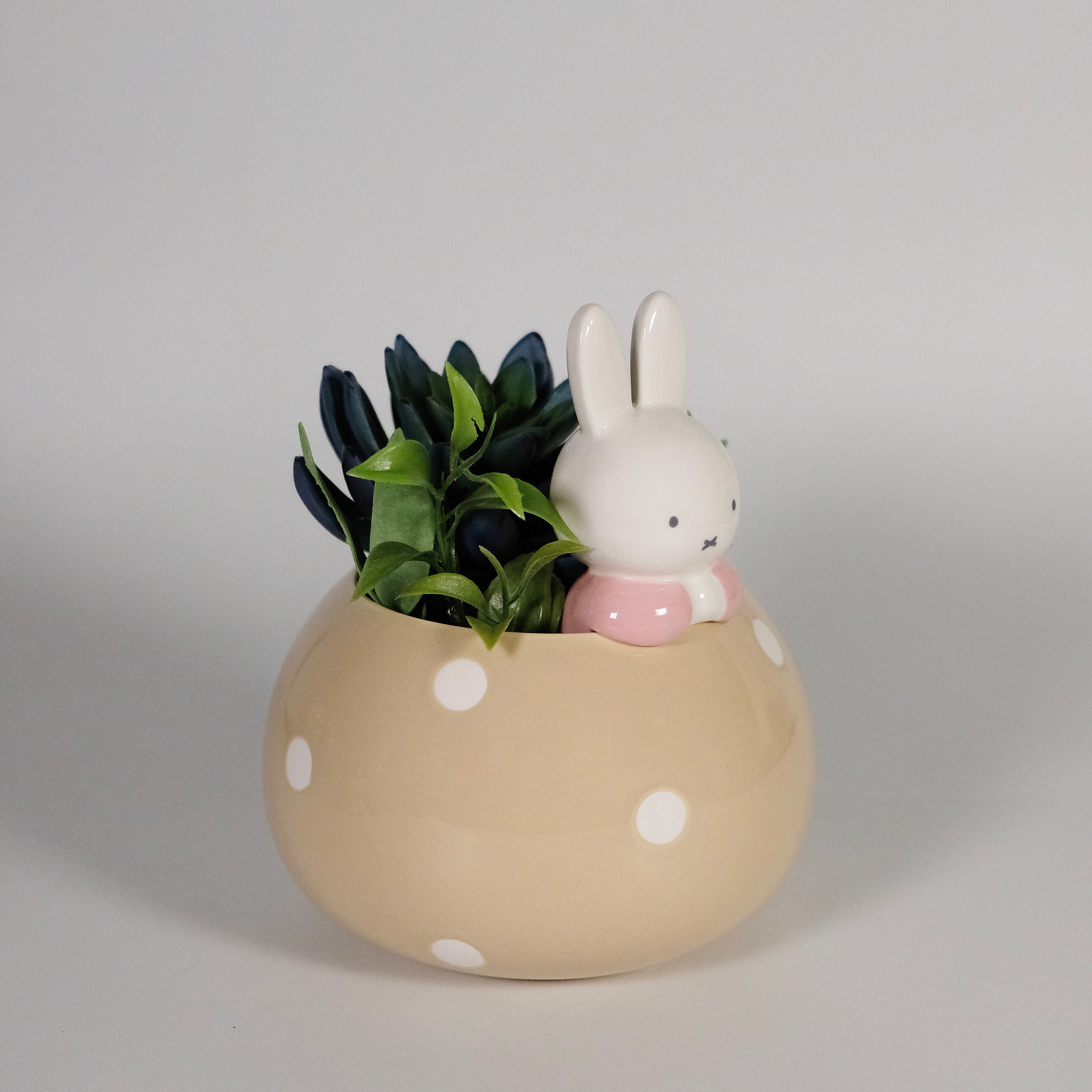 Miffy Peek-A-Bloom Beige Planter - Image 7