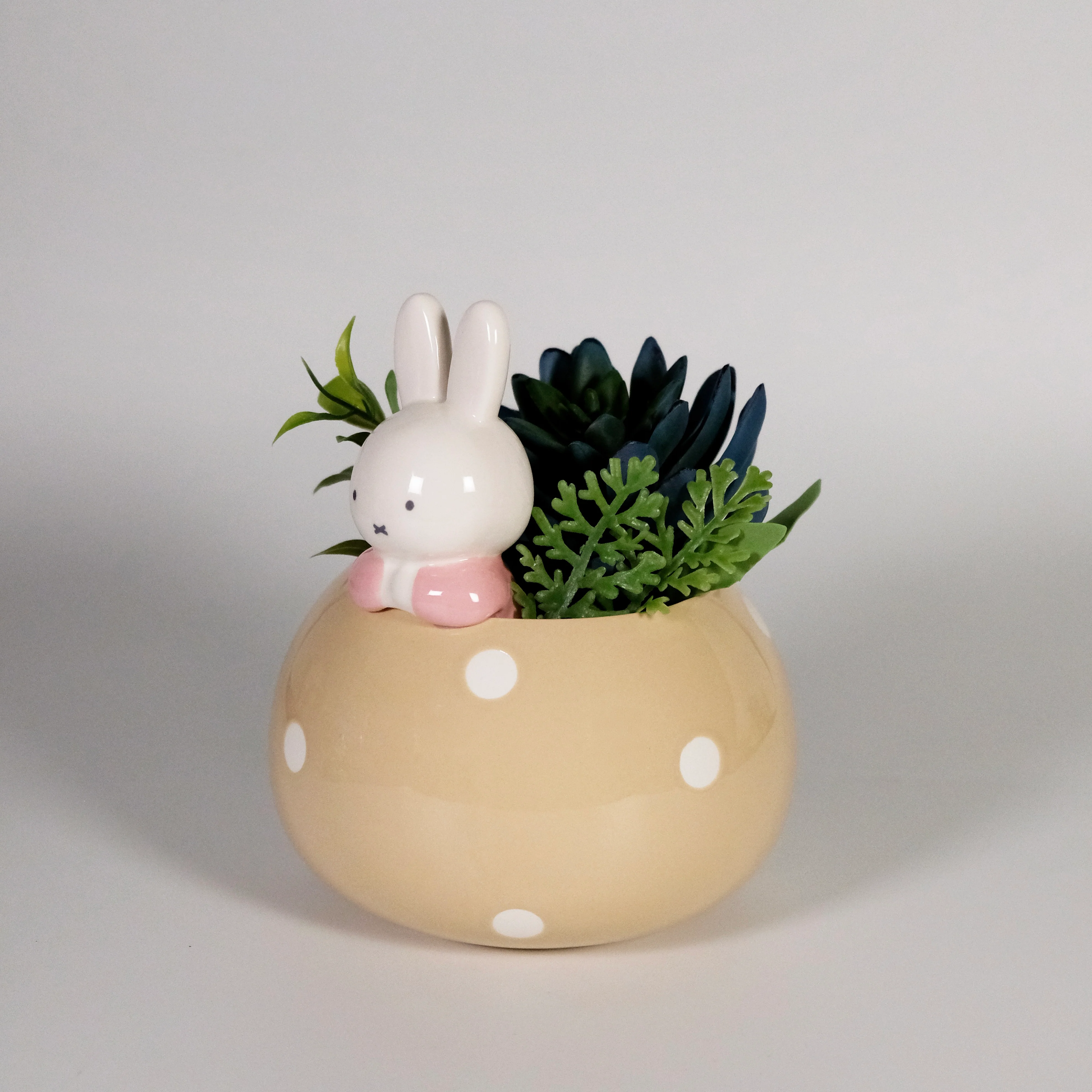 Miffy Peek-A-Bloom Beige Planter - Image 8