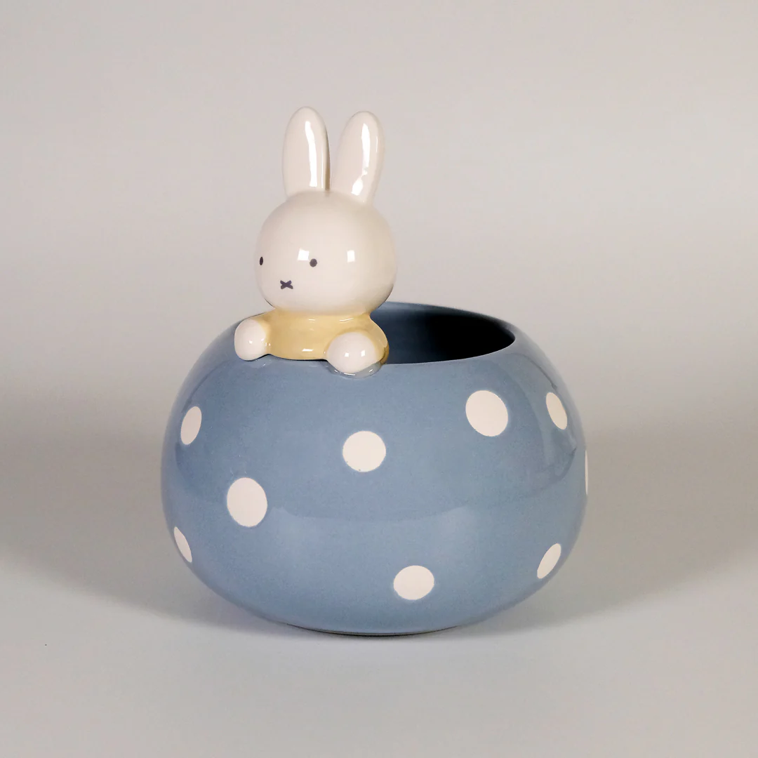 Miffy Peek-A-Bloom Blue Planter - Image 3