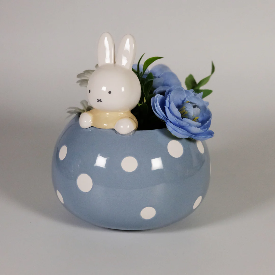 Miffy Peek-A-Bloom Blue Planter - Image 6