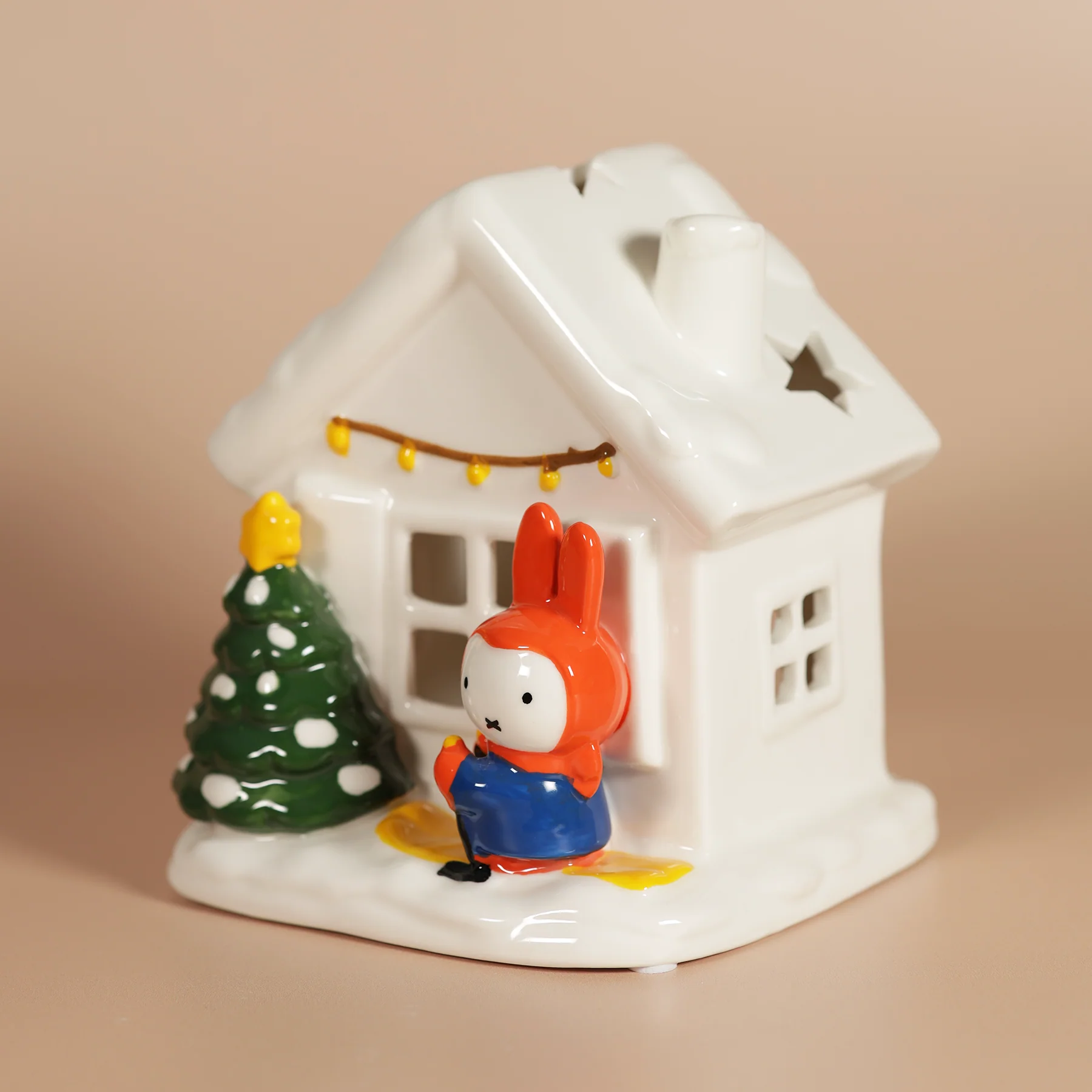 MIFFY SNOWY SKIIING CANDLE HOUSE - Image 8