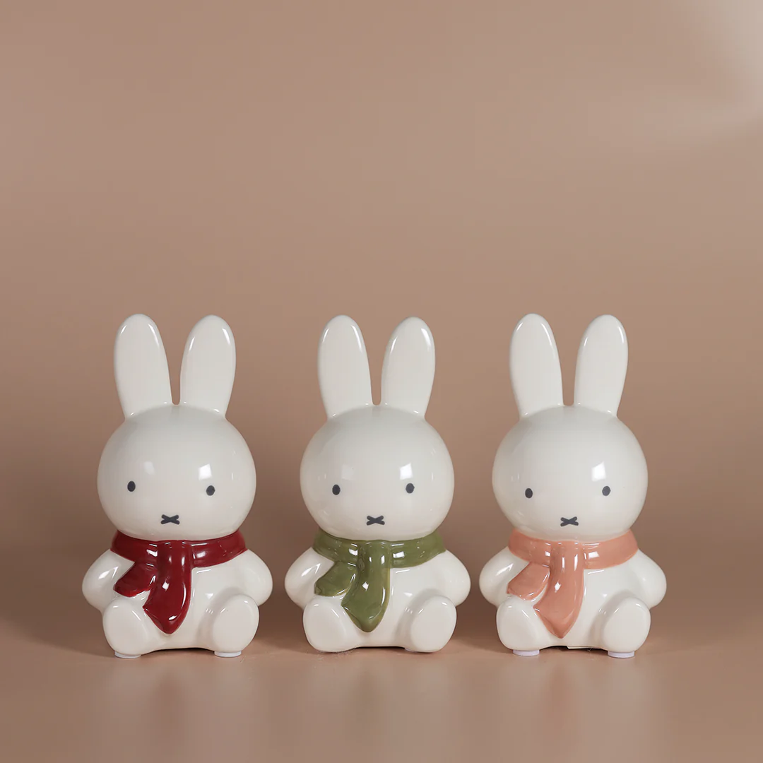 Miffy's Burgundy Scarf Figurine - Image 6