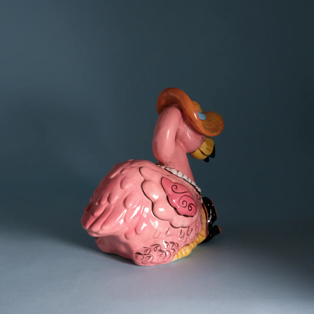 Miss Precious Flamingo Figurine - Image 3