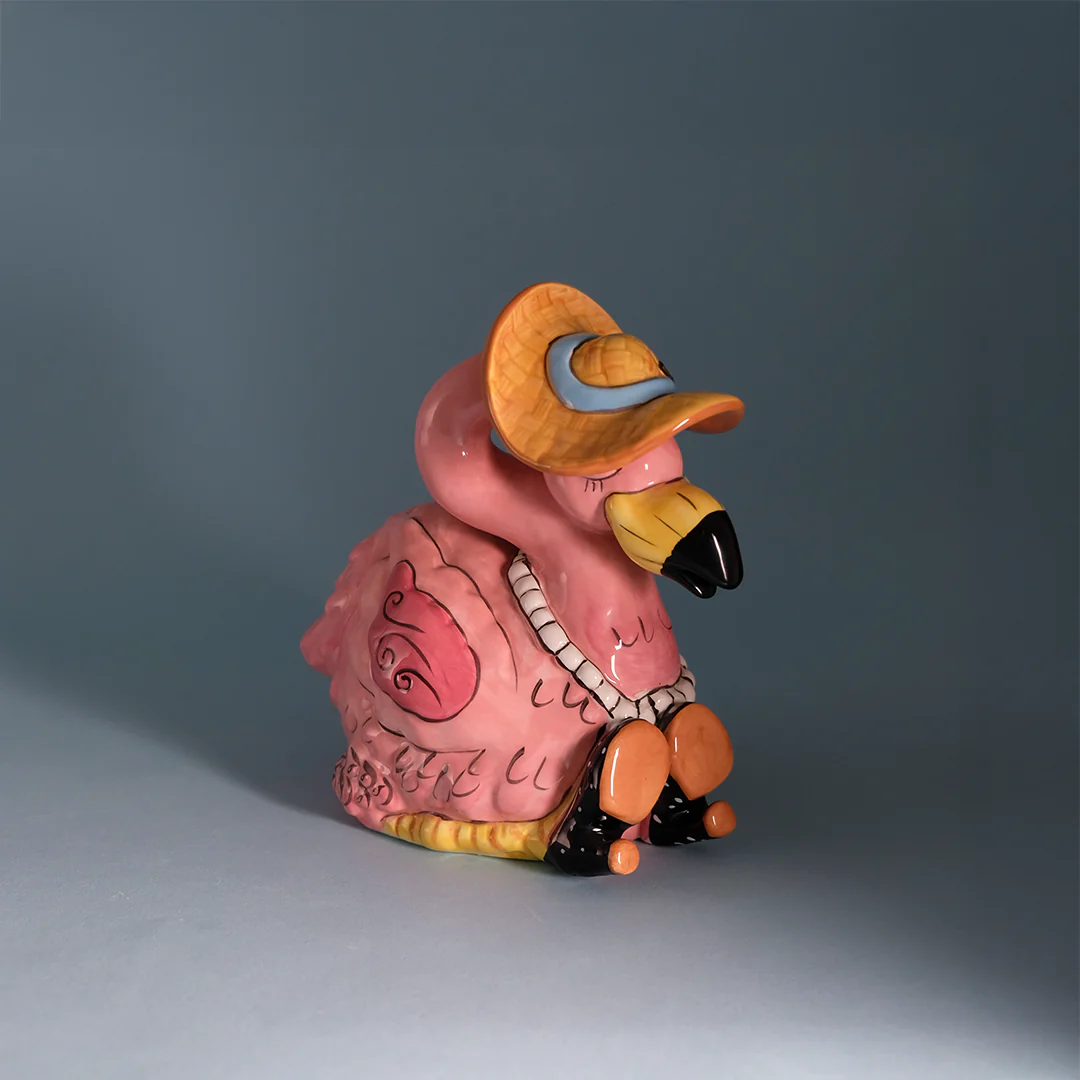 Miss Precious Flamingo Figurine - Image 4