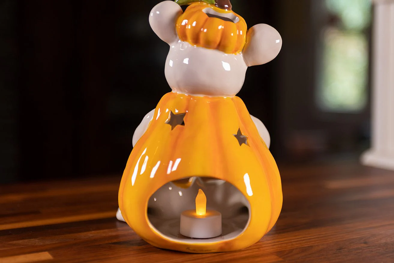 Mouse Pumpkin Costume Tealight Holder - Image 2