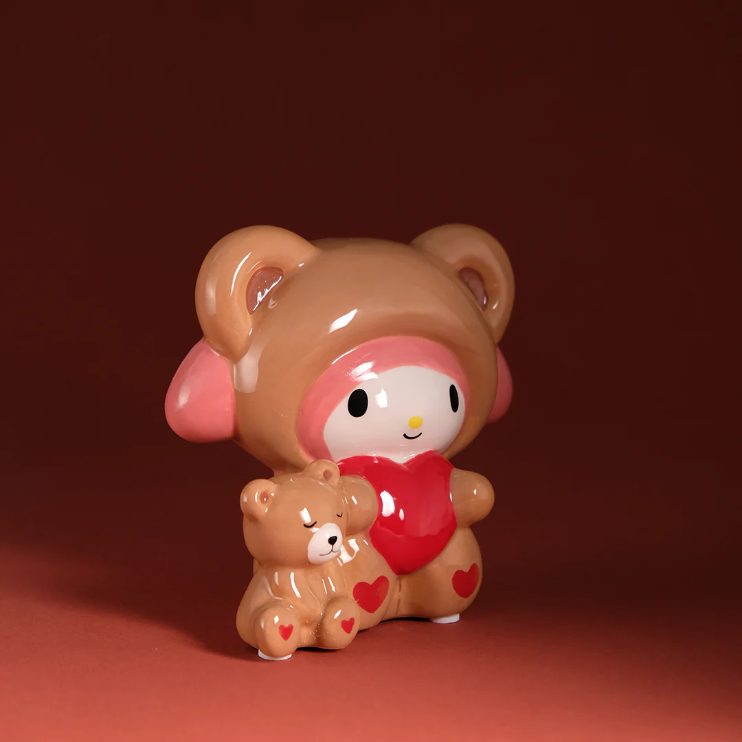 My Melody and Teddy Bear Love Figurine - Image 4