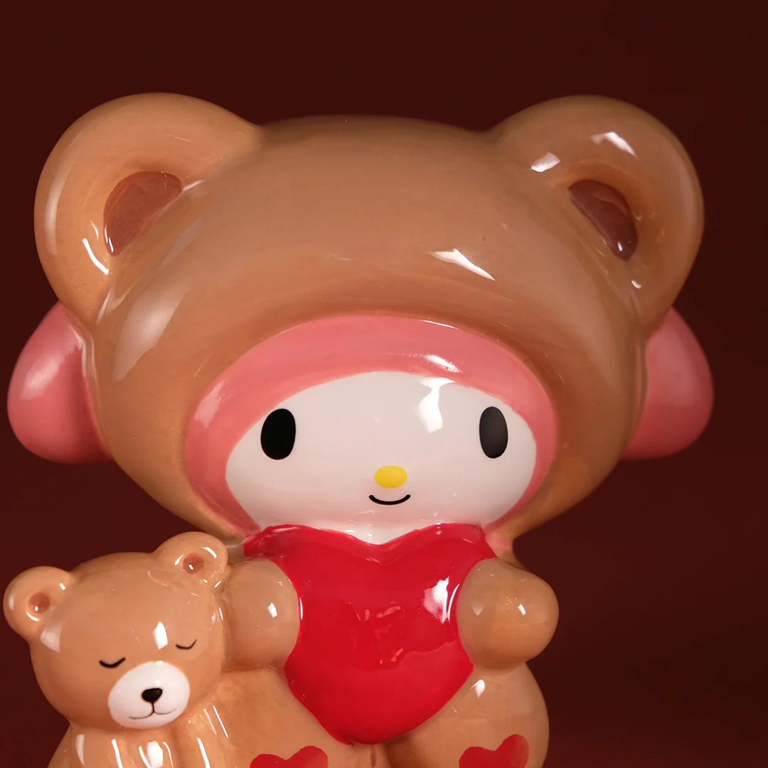 My Melody and Teddy Bear Love Figurine - Image 5