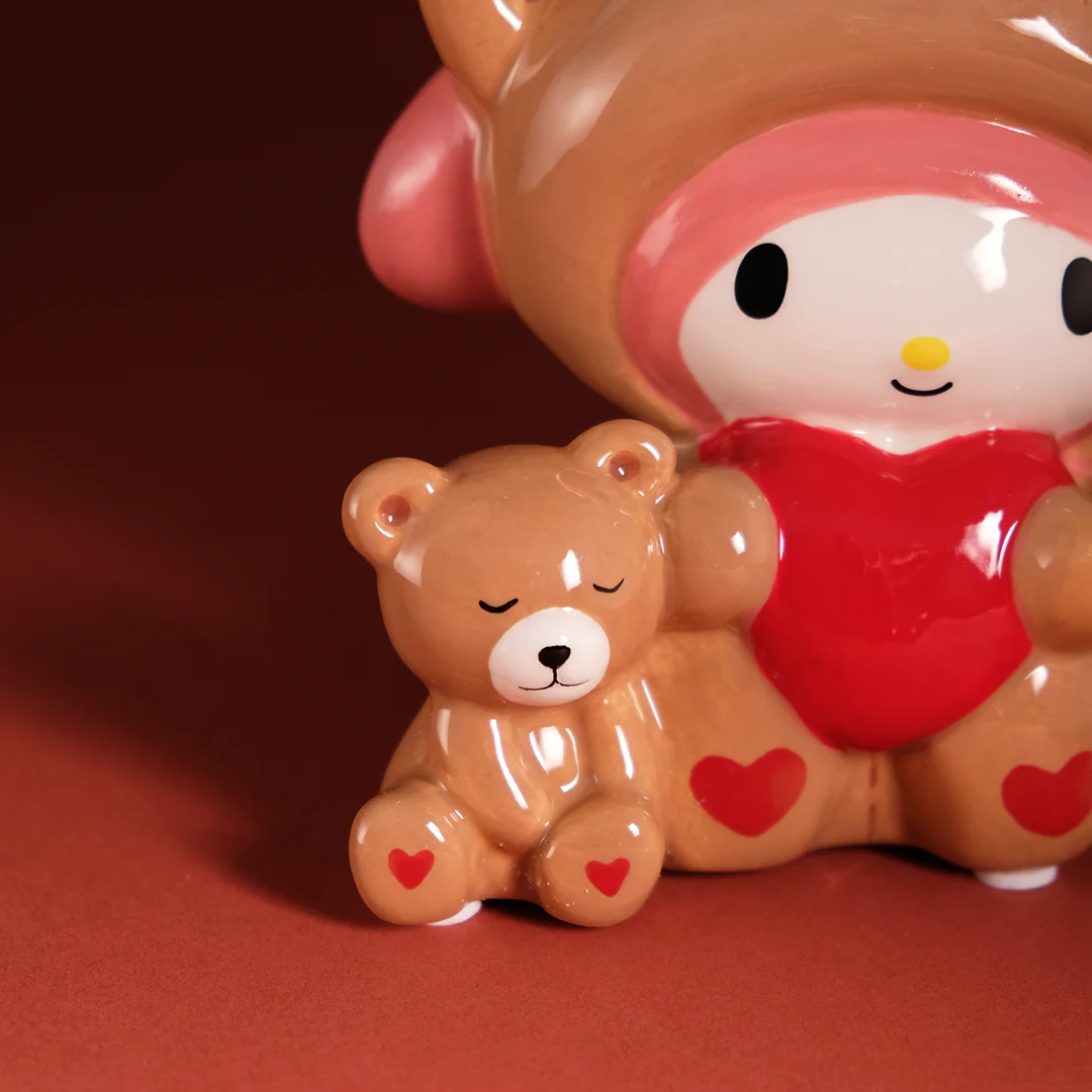 My Melody and Teddy Bear Love Figurine - Image 6