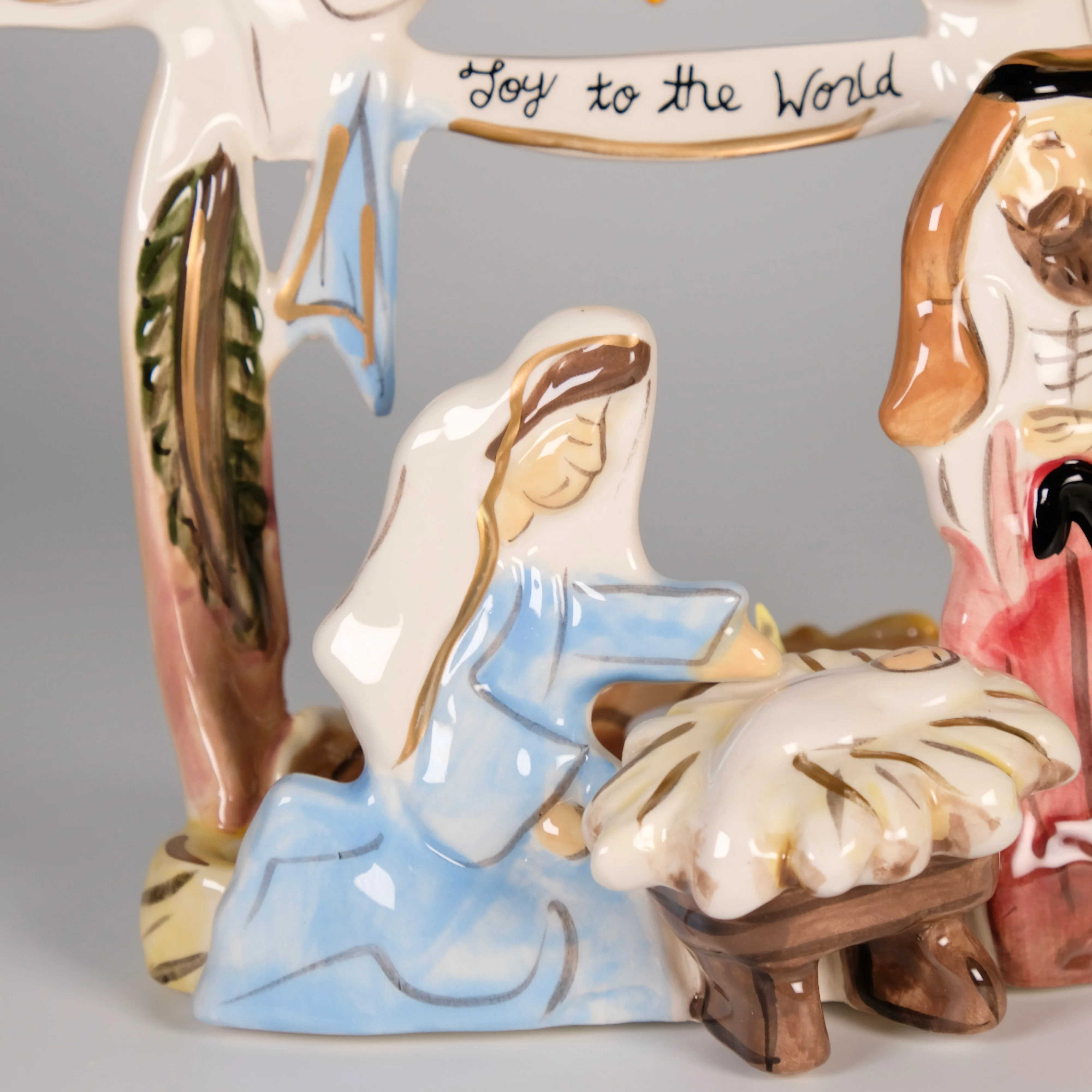 Nativity Joy To The World Tealight Holder - Image 4