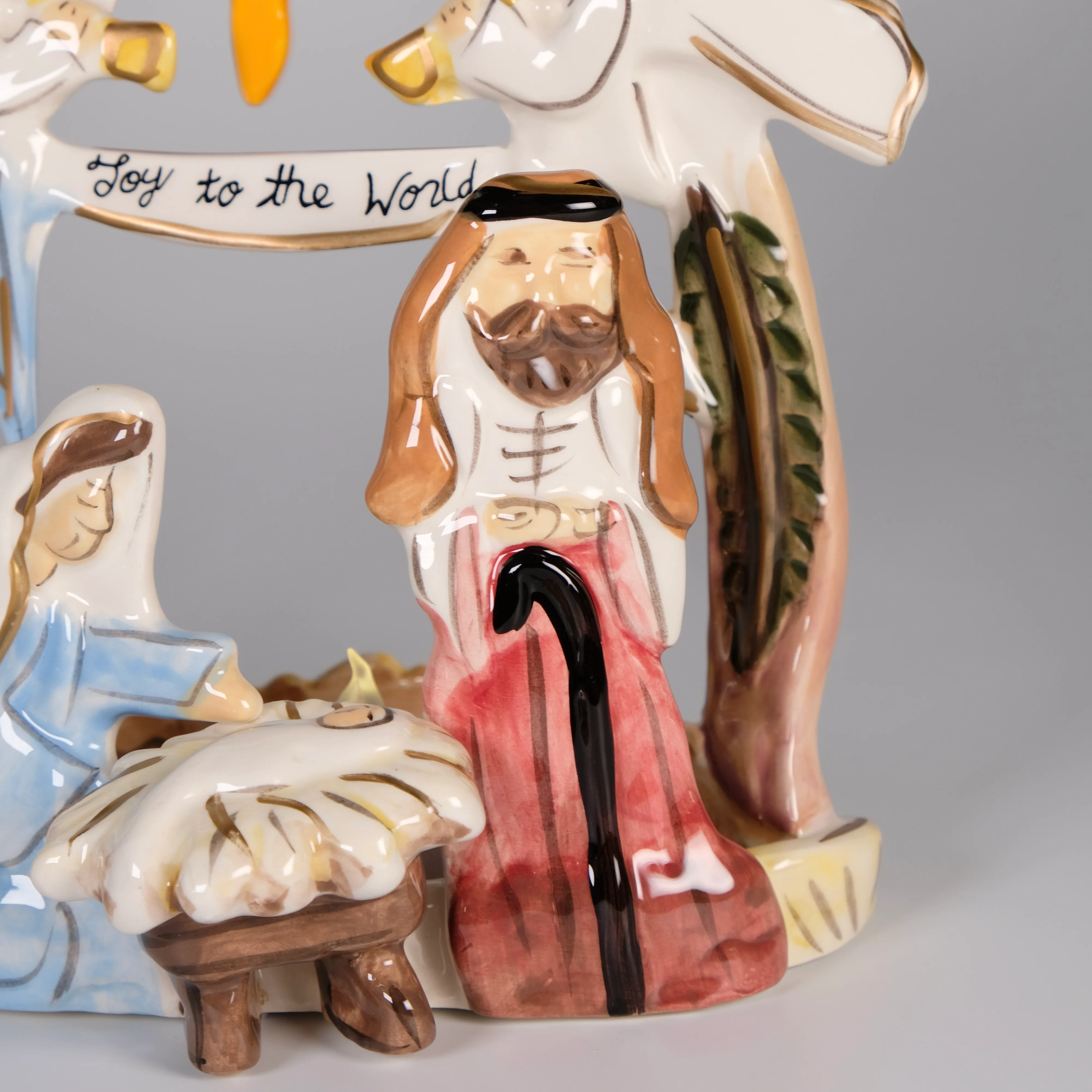 Nativity Joy To The World Tealight Holder - Image 5