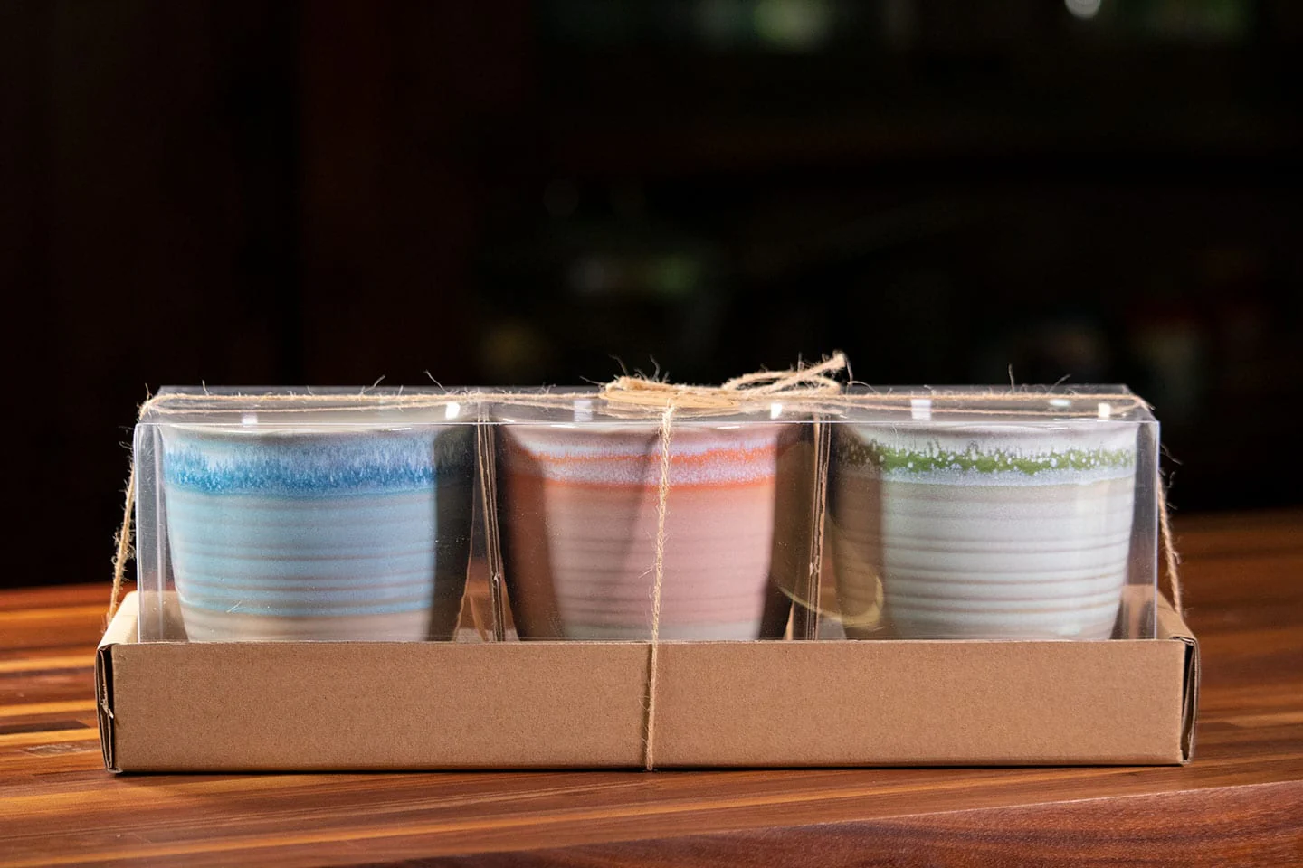 Pastel Charm Set of 4" Planters W/ Tray - Image 2