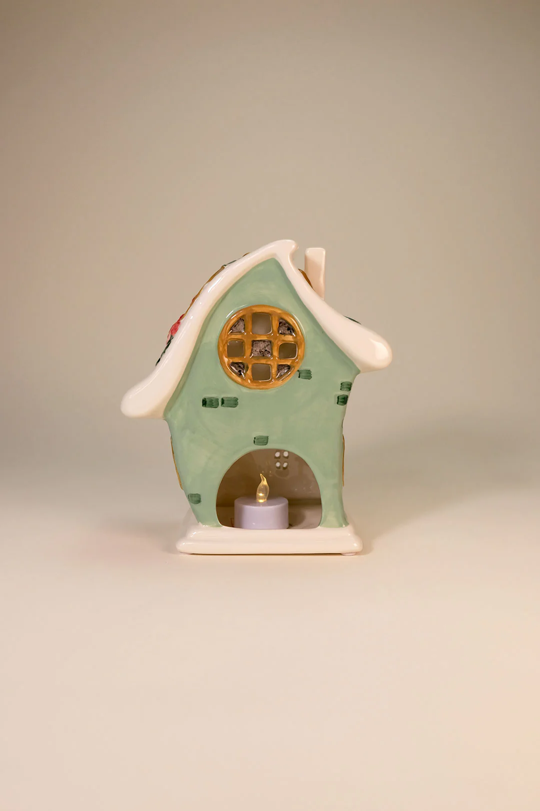 Peony Petal Cottage Candle House - Image 4
