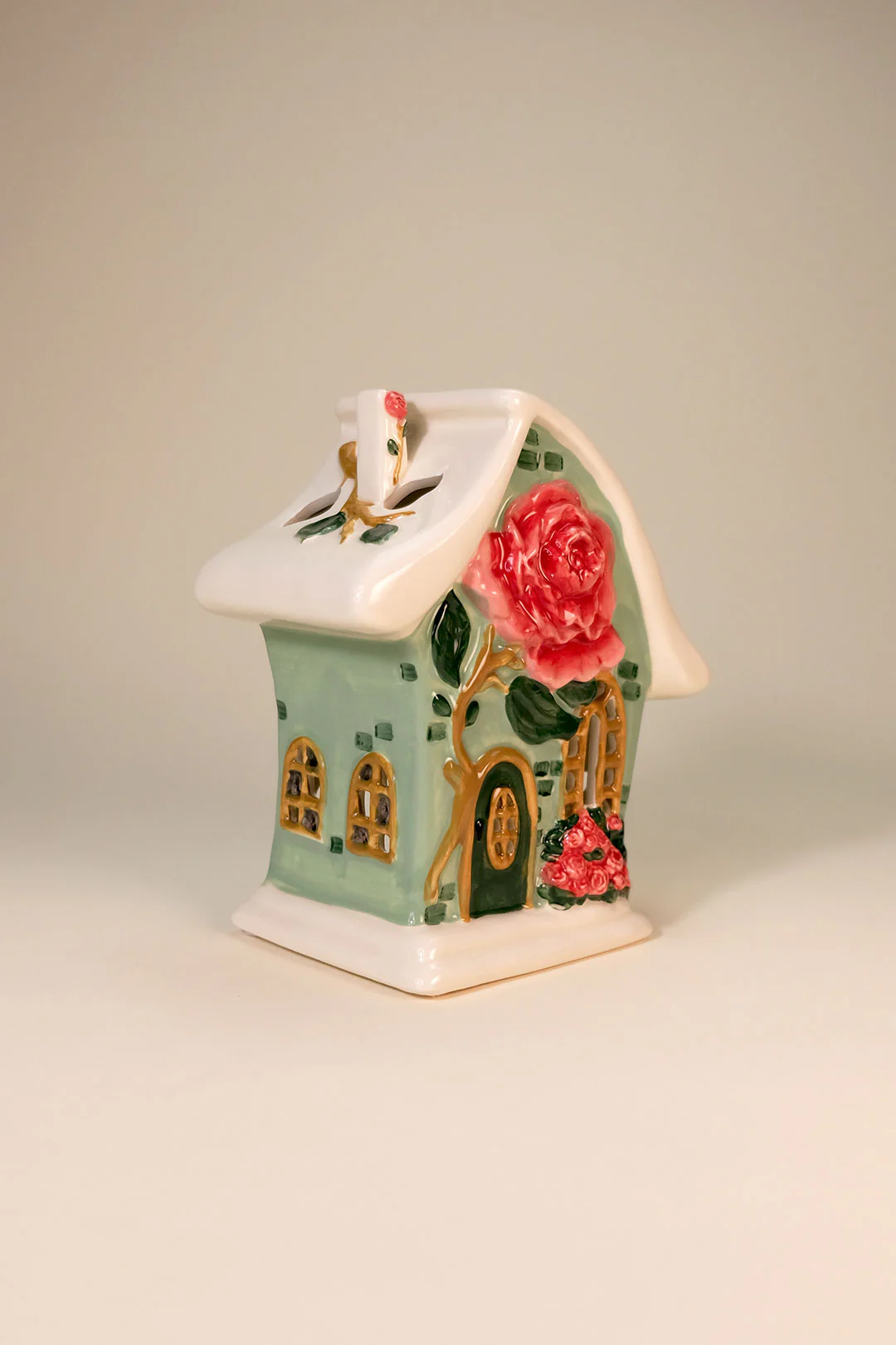 Peony Petal Cottage Candle House - Image 5